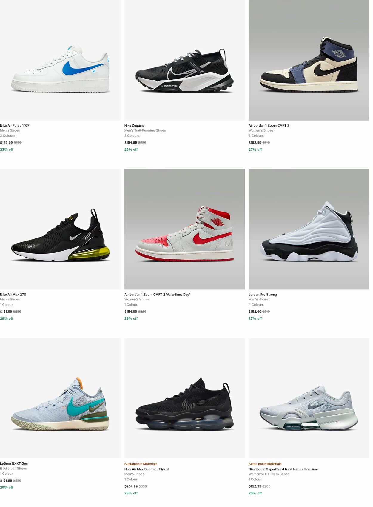 Catalogue Nike 23.10.2023 - 01.11.2023