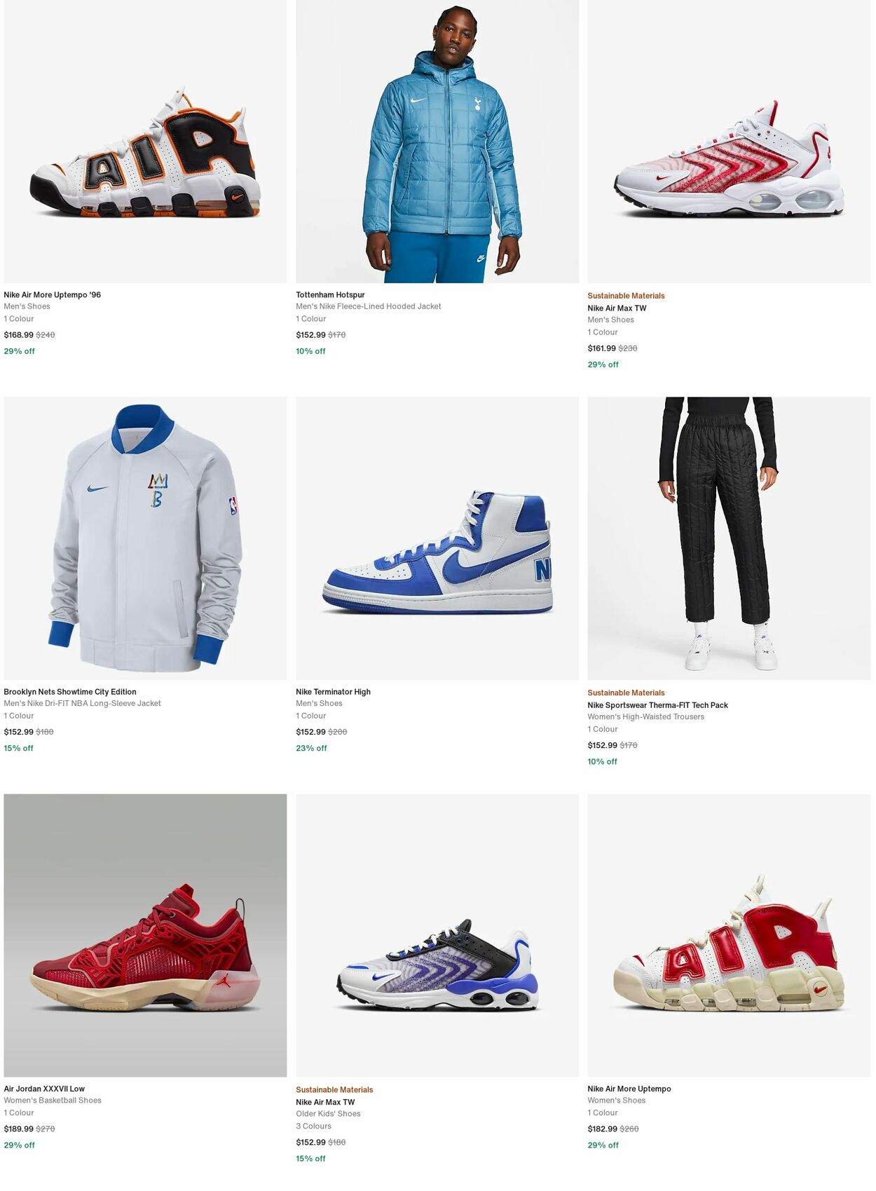 Catalogue Nike 23.10.2023 - 01.11.2023