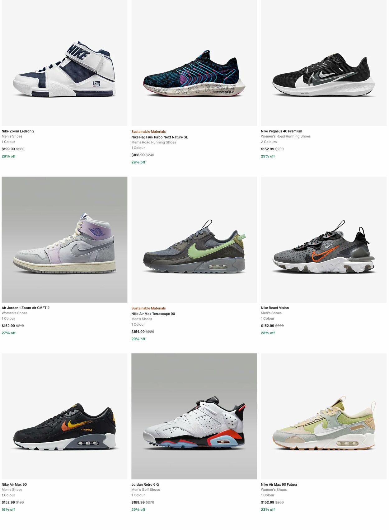 Catalogue Nike 23.10.2023 - 01.11.2023