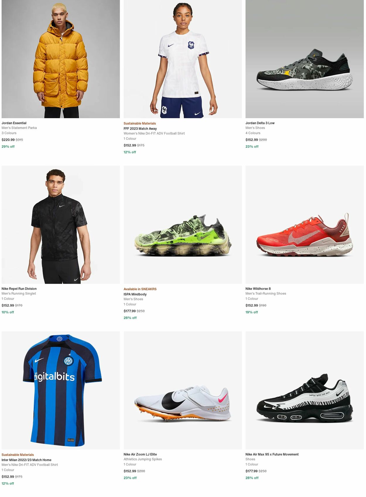 Catalogue Nike 23.10.2023 - 01.11.2023