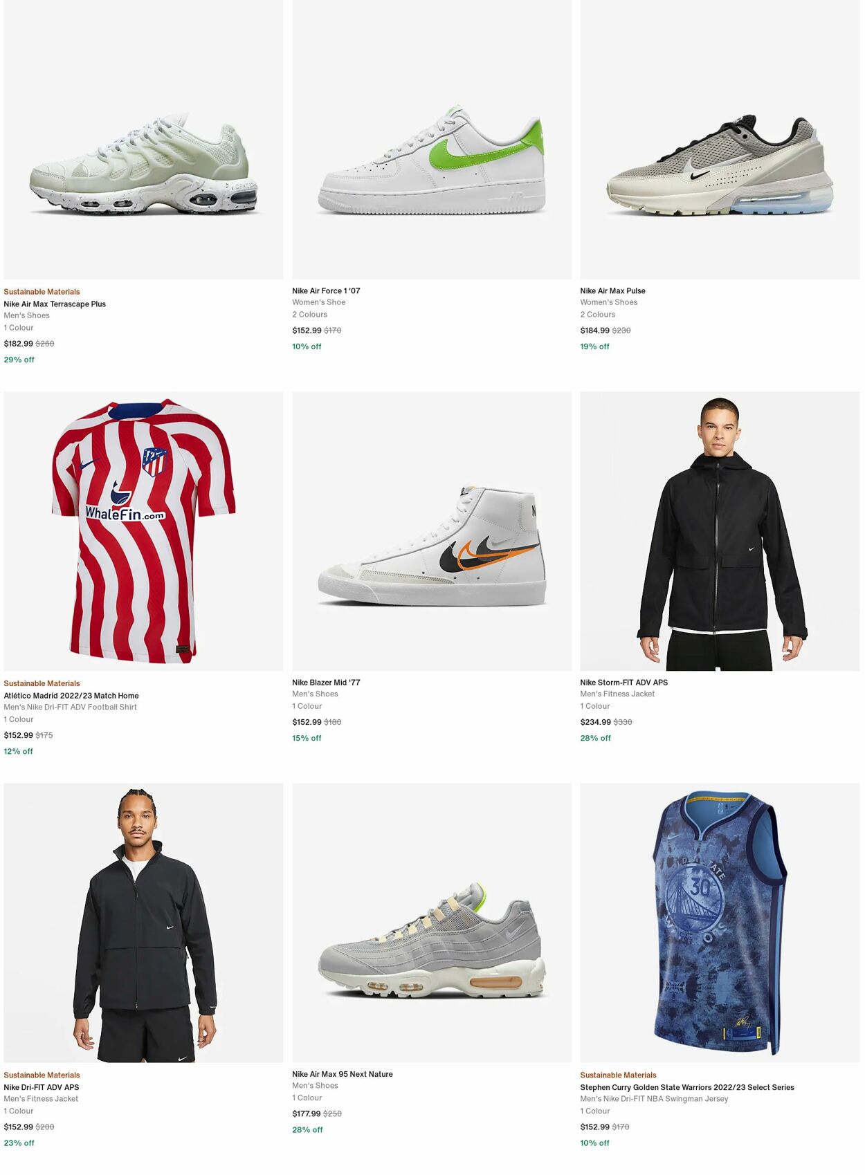 Catalogue Nike 23.10.2023 - 01.11.2023