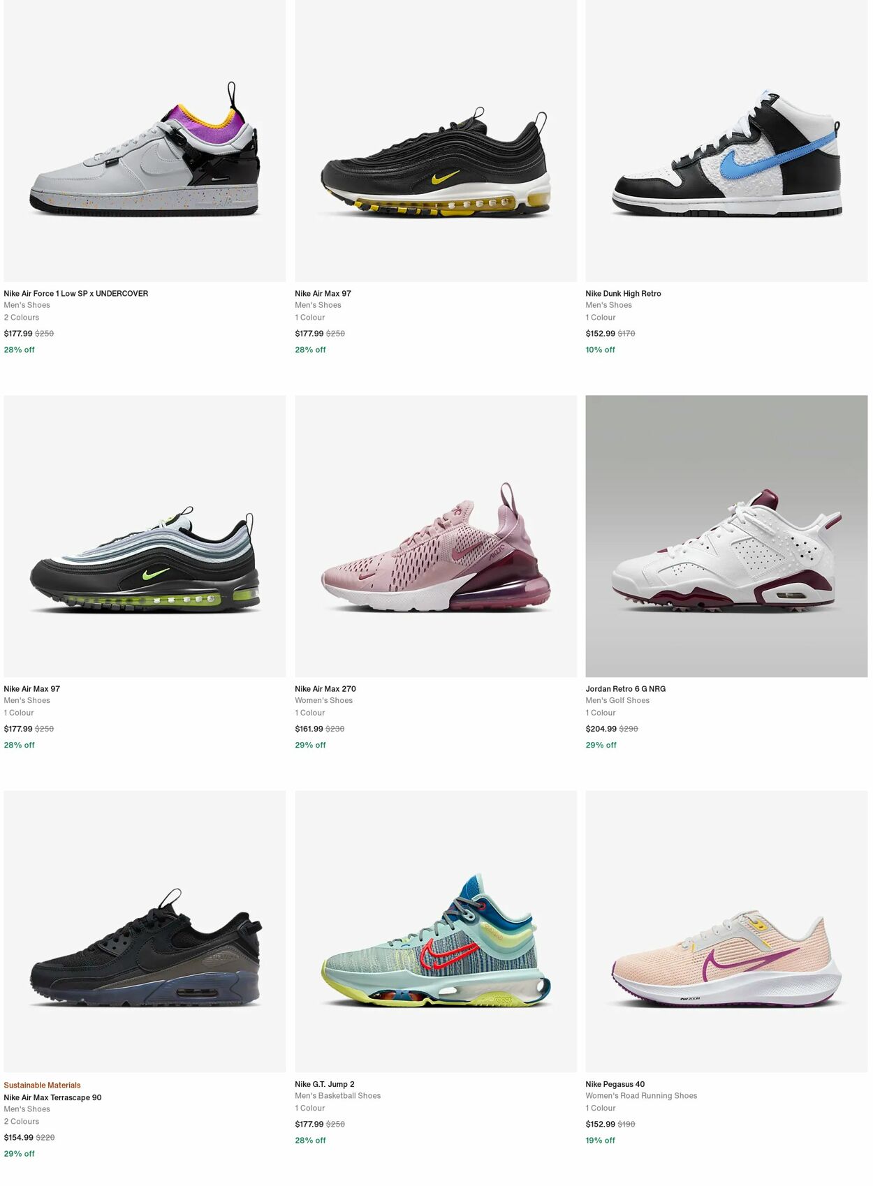 Catalogue Nike 23.10.2023 - 01.11.2023