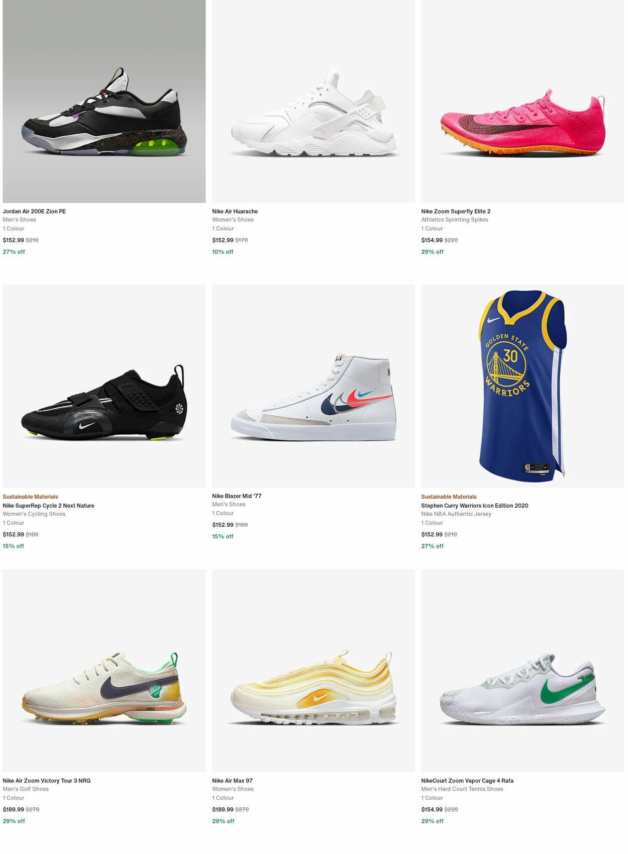 Catalogue Nike 23.10.2023 - 01.11.2023