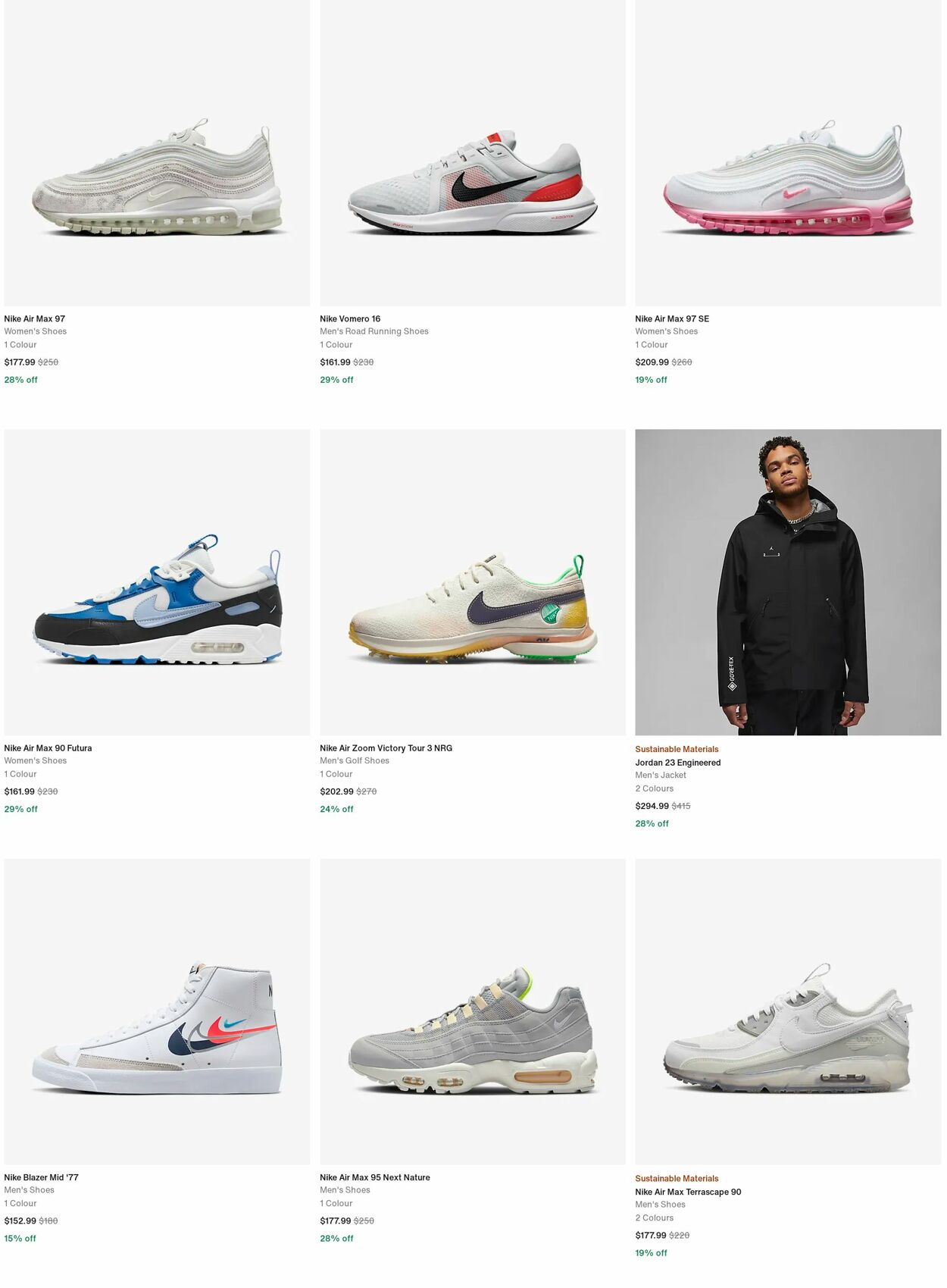 Catalogue Nike 18.09.2023 - 27.09.2023