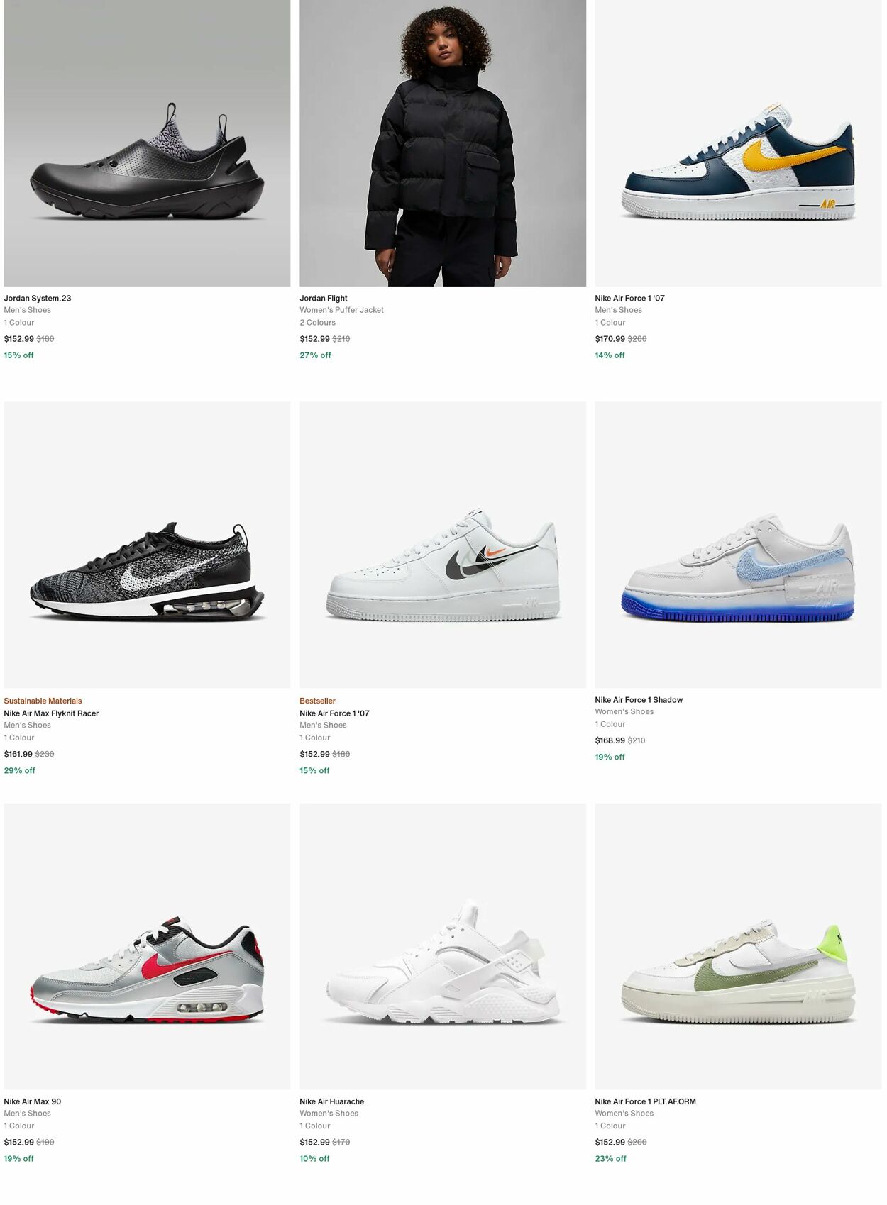 Catalogue Nike 18.09.2023 - 27.09.2023