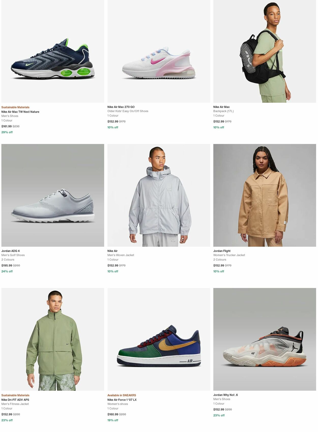 Catalogue Nike 18.09.2023 - 27.09.2023