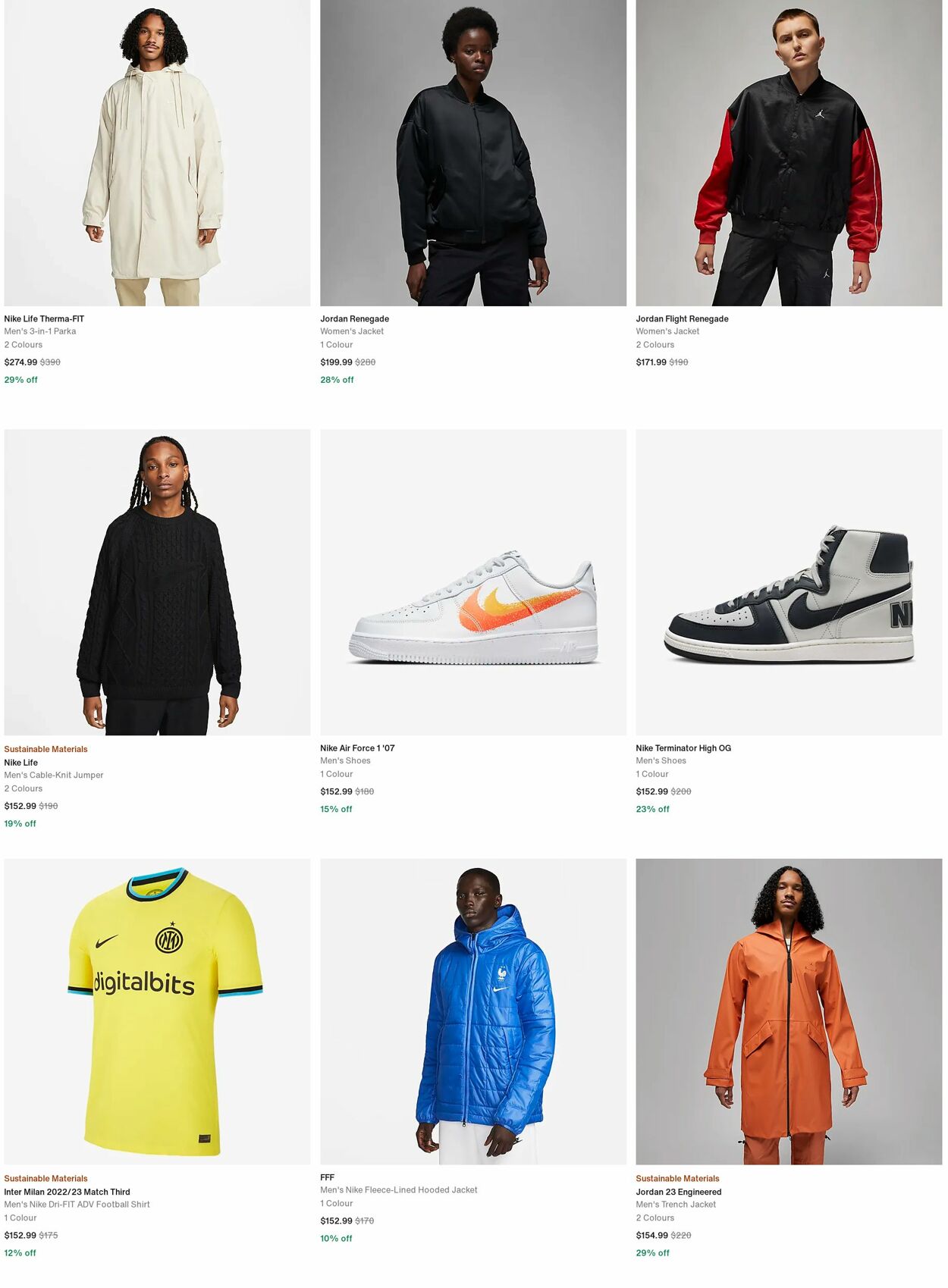 Catalogue Nike 18.09.2023 - 27.09.2023