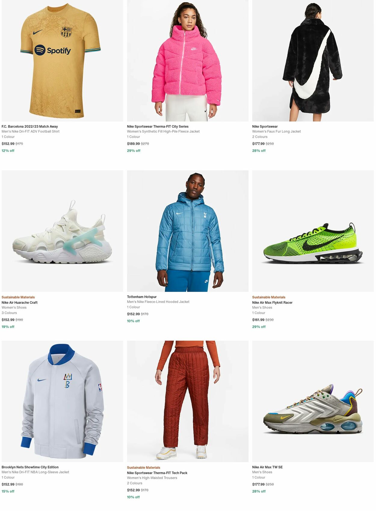 Catalogue Nike 18.09.2023 - 27.09.2023