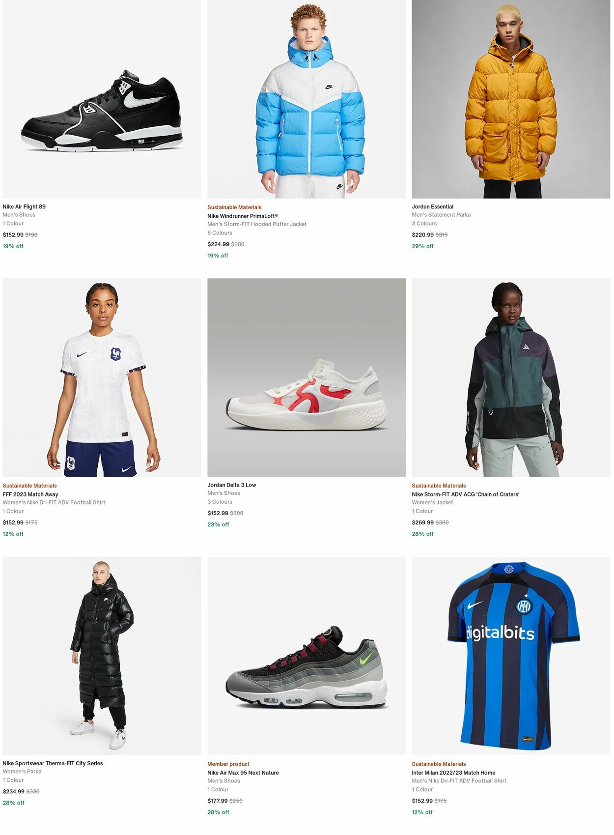Catalogue Nike 04.12.2023 - 13.12.2023