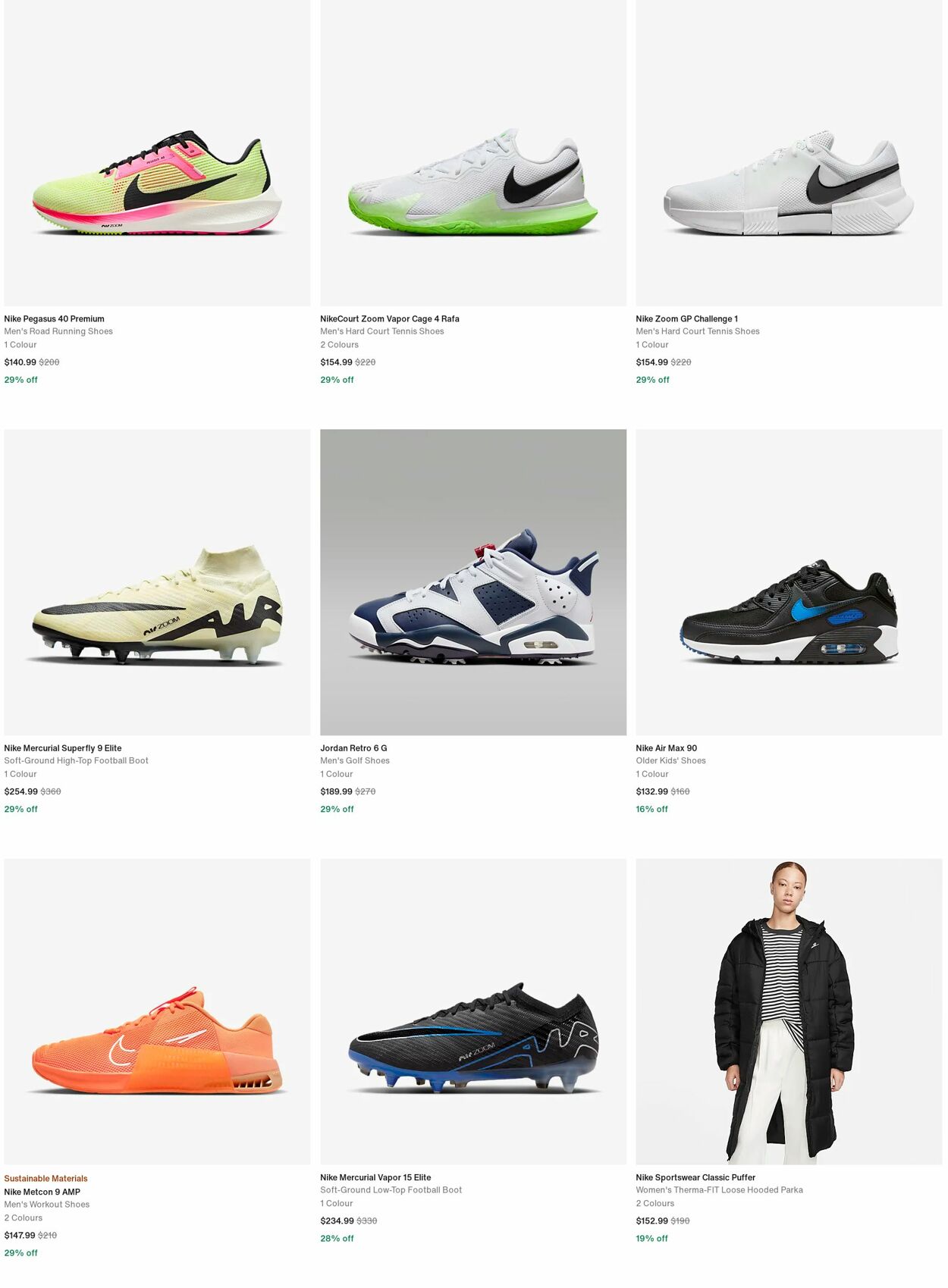 Catalogue Nike 22.04.2024 - 01.05.2024