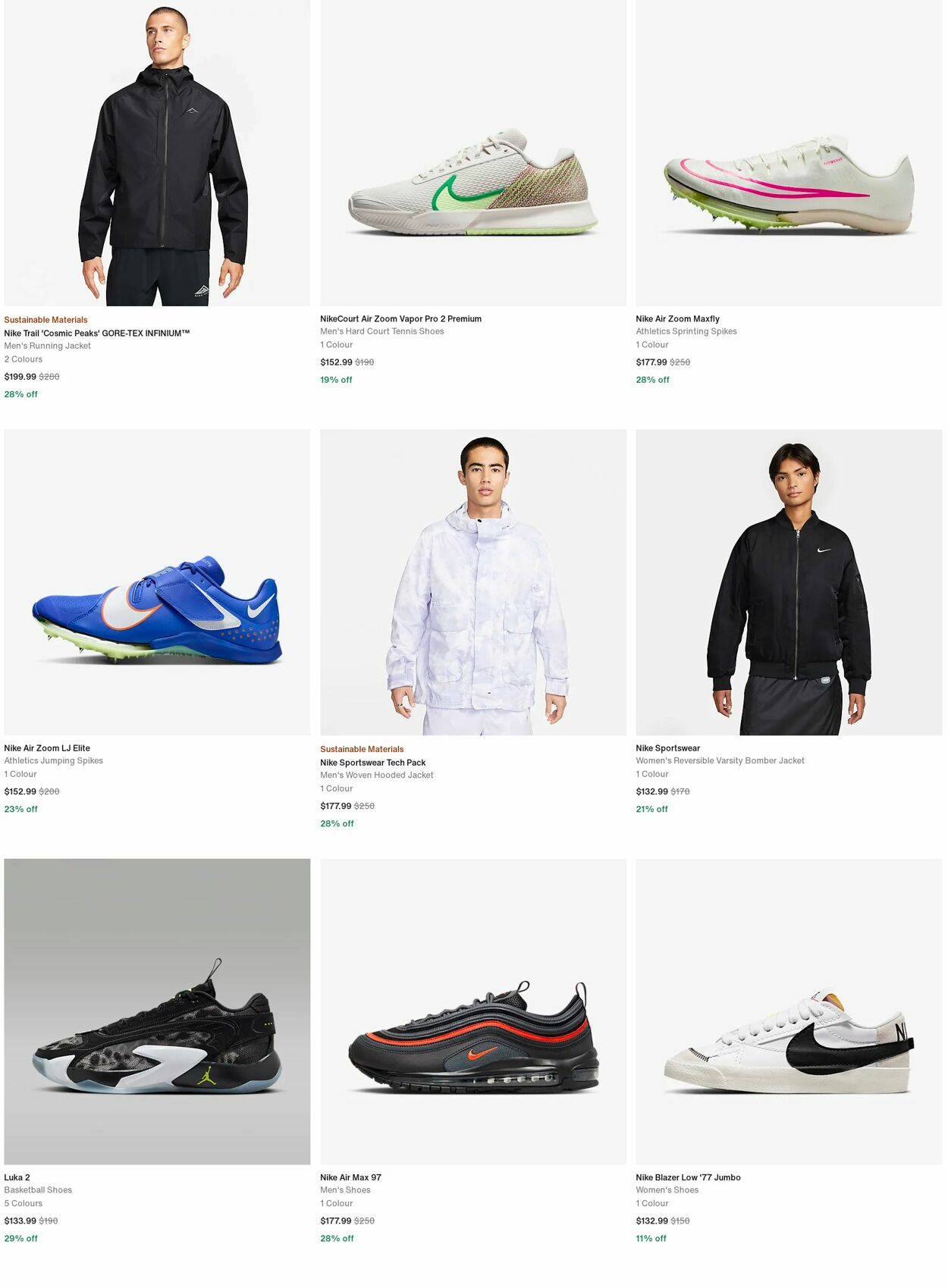 Catalogue Nike 22.04.2024 - 01.05.2024