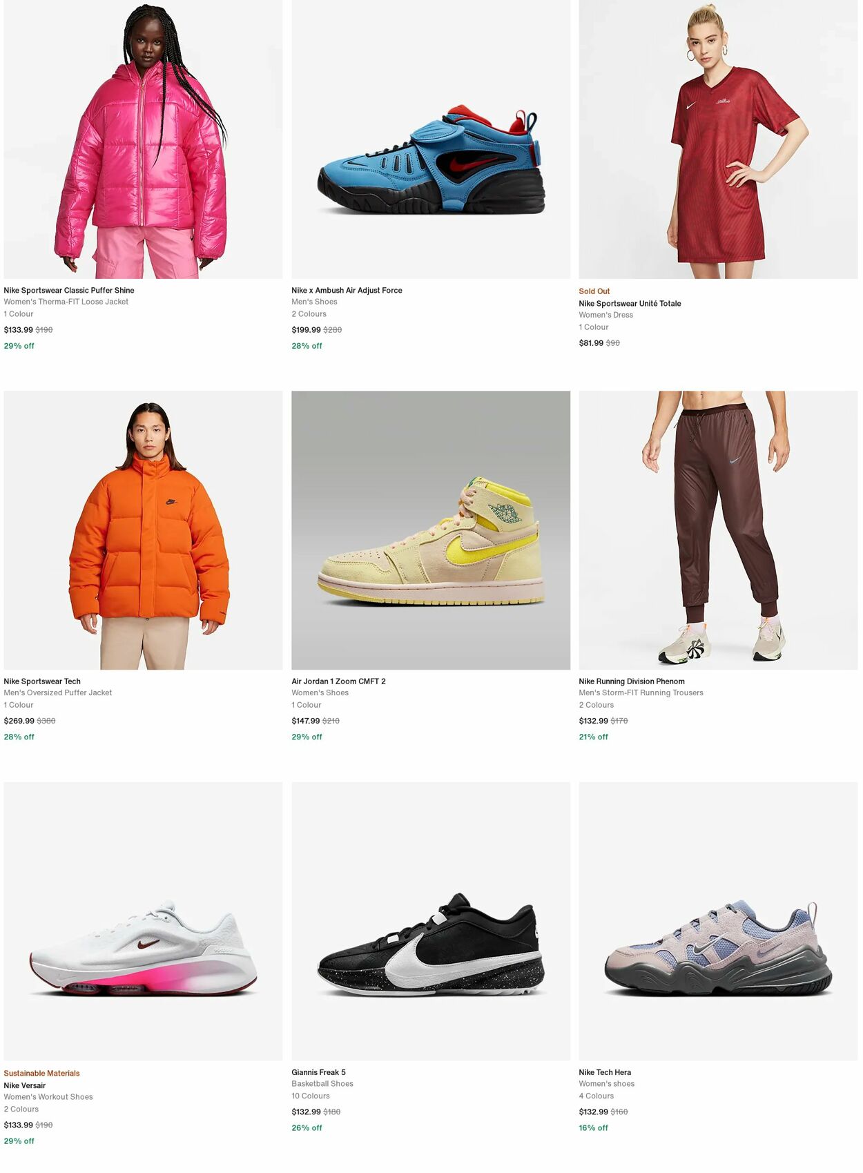 Catalogue Nike 22.04.2024 - 01.05.2024