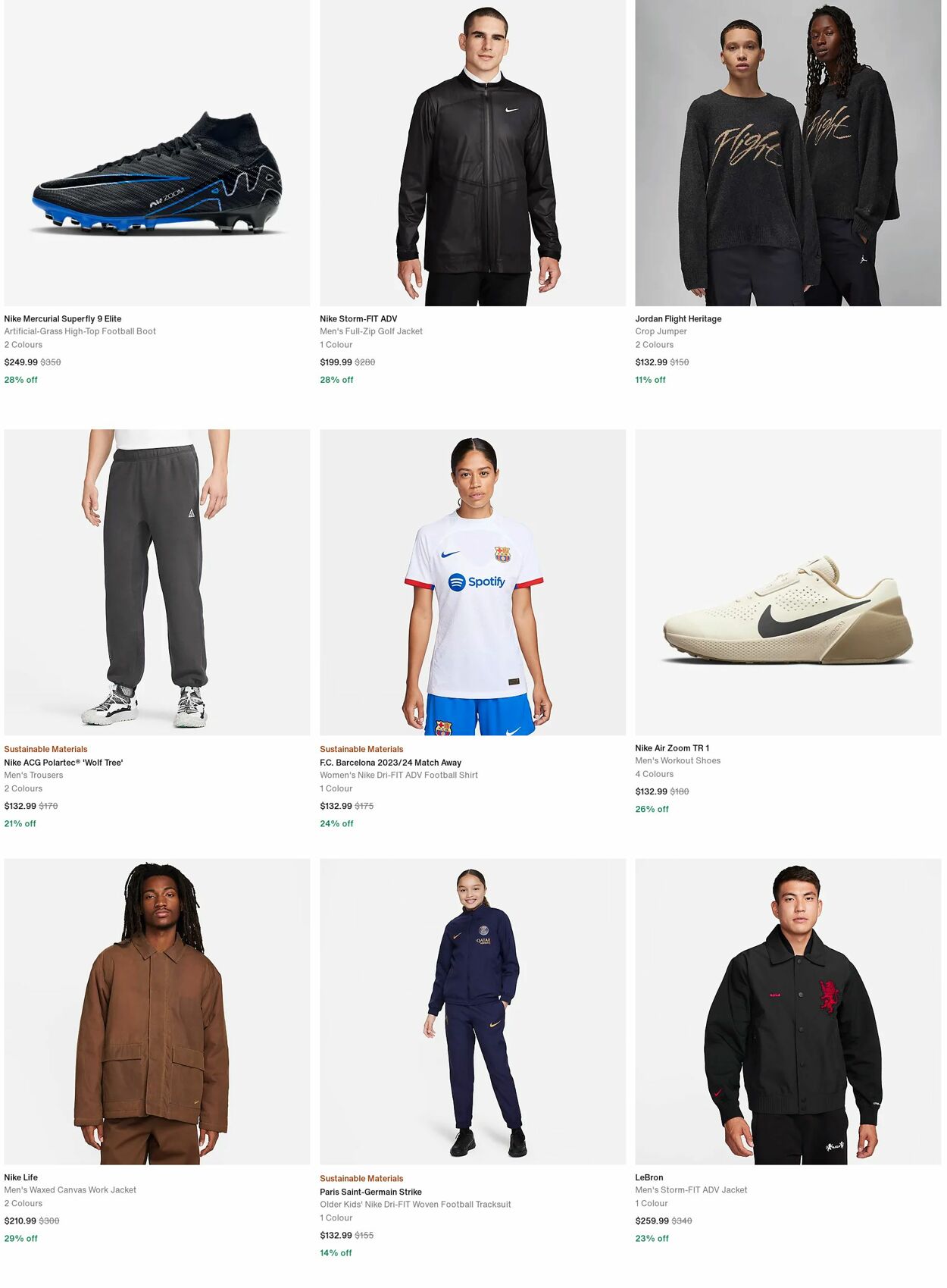 Catalogue Nike 22.04.2024 - 01.05.2024