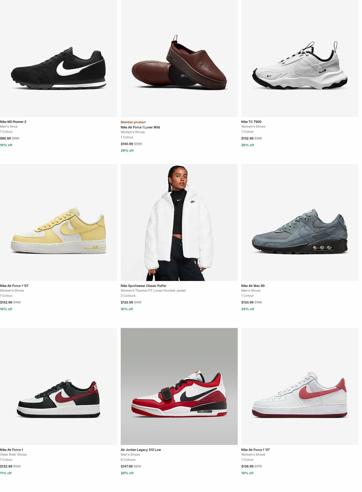 Catalogue Nike 22.04.2024 - 01.05.2024