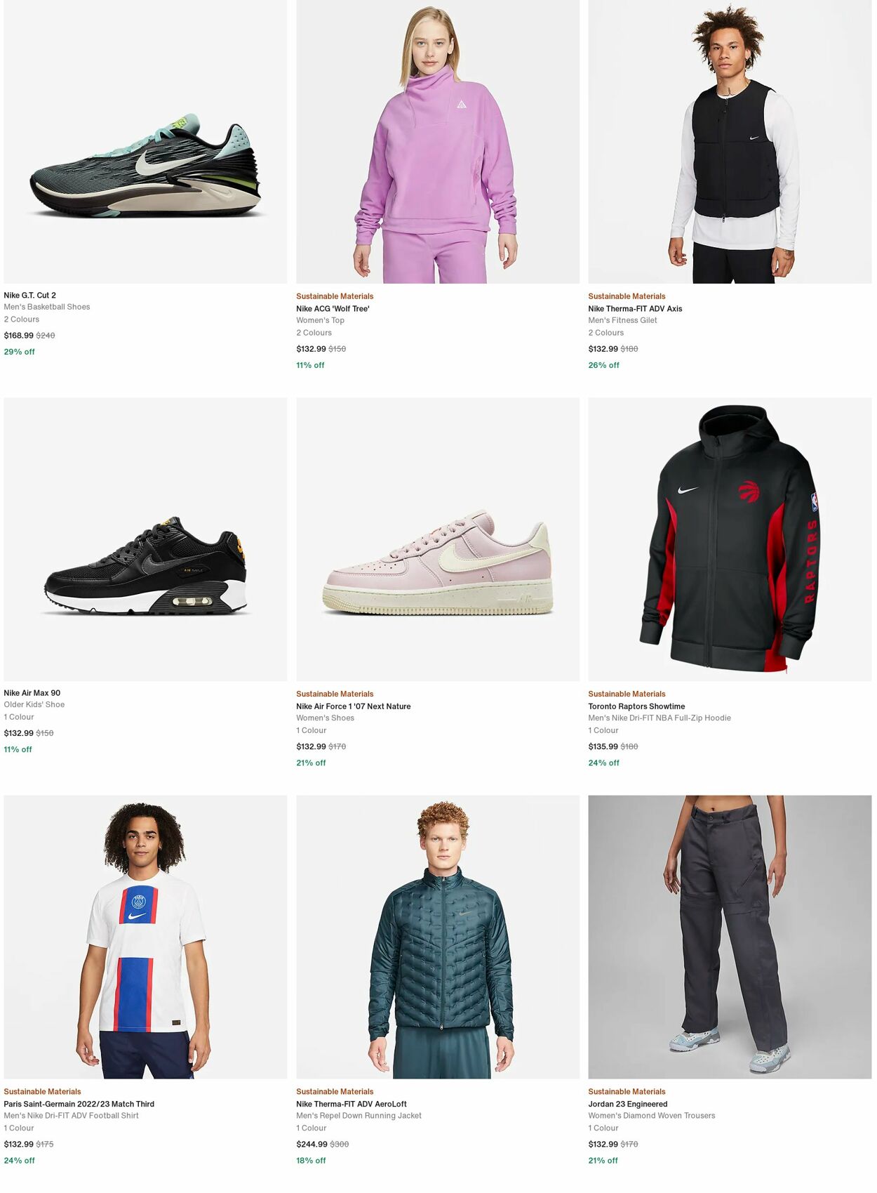 Catalogue Nike 22.04.2024 - 01.05.2024