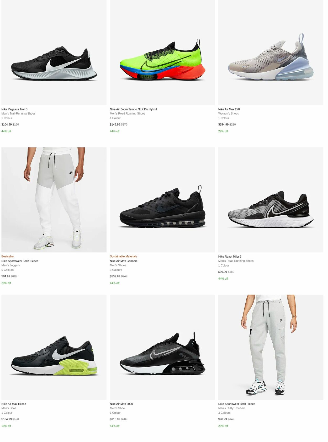 Catalogue Nike 29.08.2022 - 04.09.2022