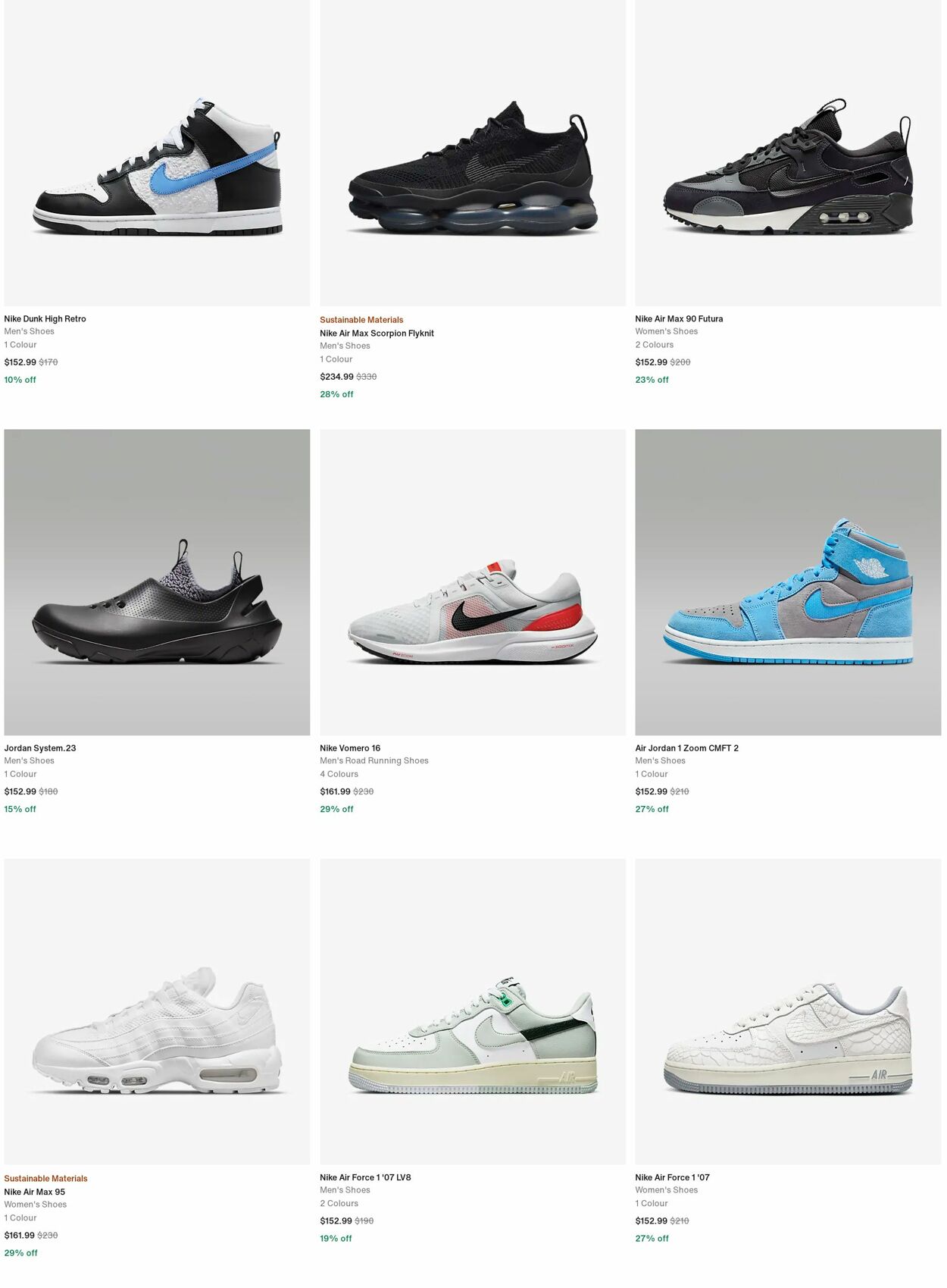 Catalogue Nike 09.10.2023 - 18.10.2023