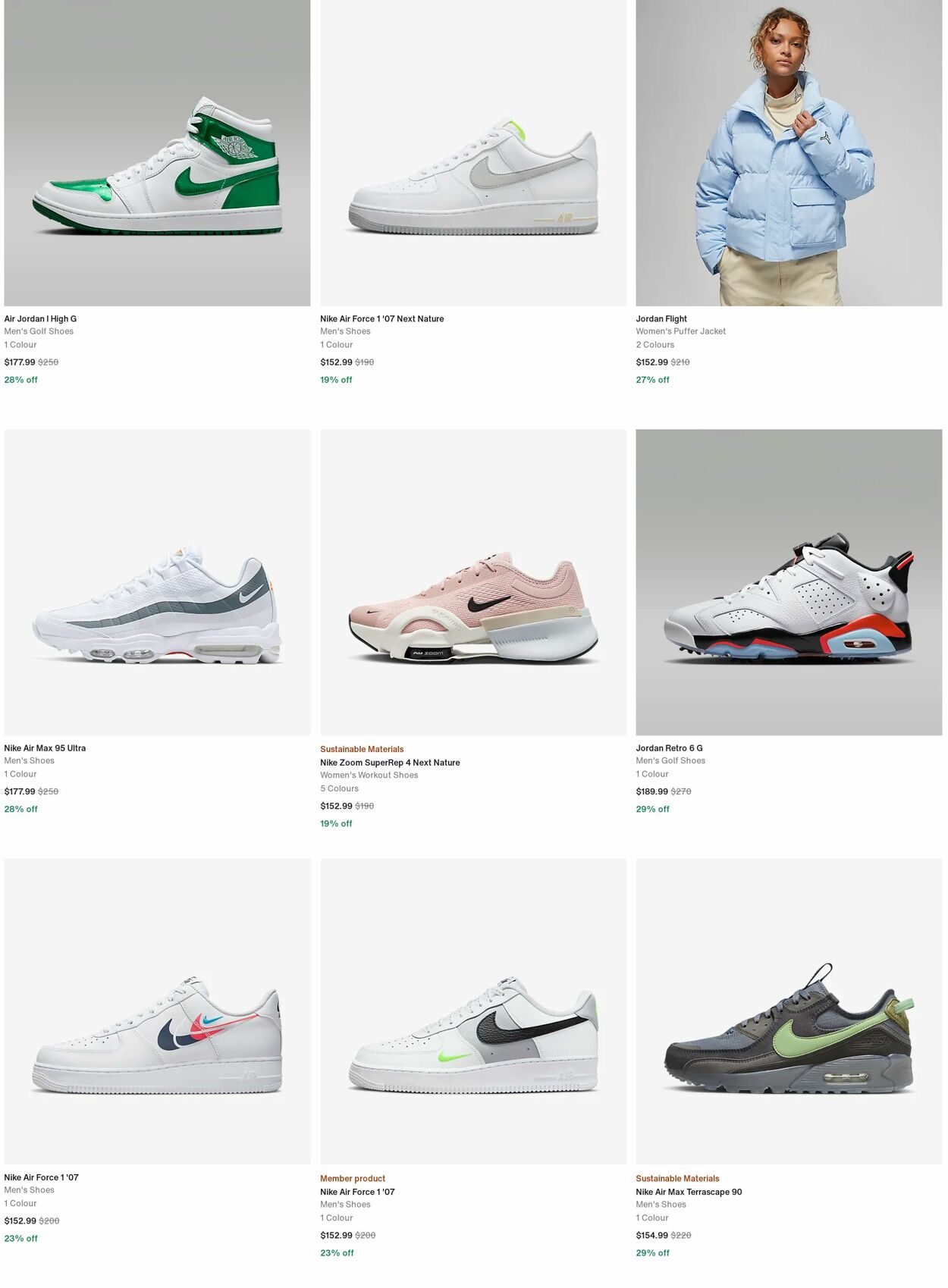 Catalogue Nike 09.10.2023 - 18.10.2023
