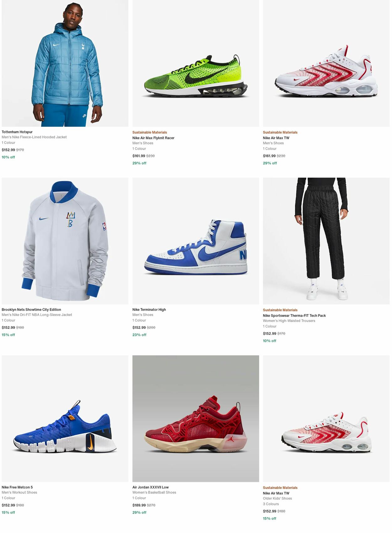 Catalogue Nike 09.10.2023 - 18.10.2023