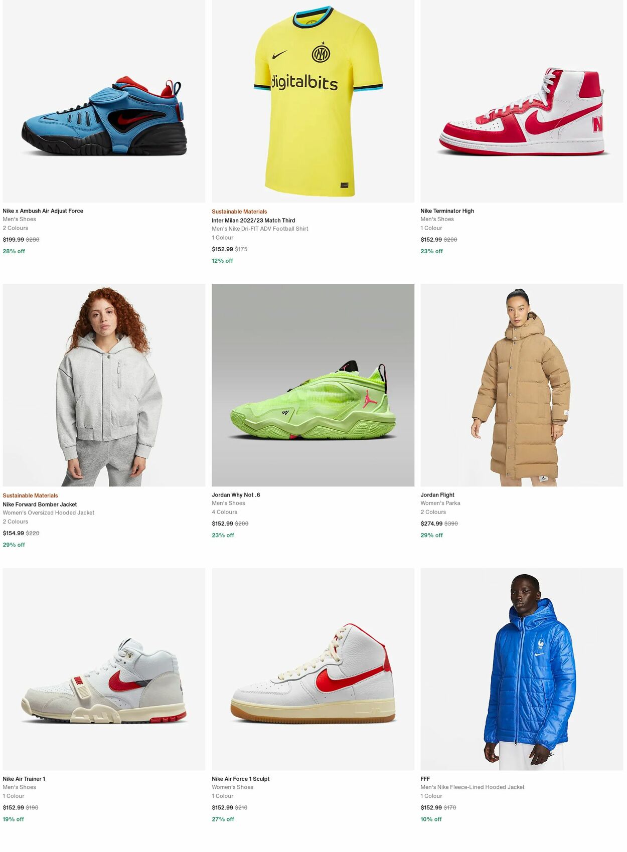 Catalogue Nike 09.10.2023 - 18.10.2023