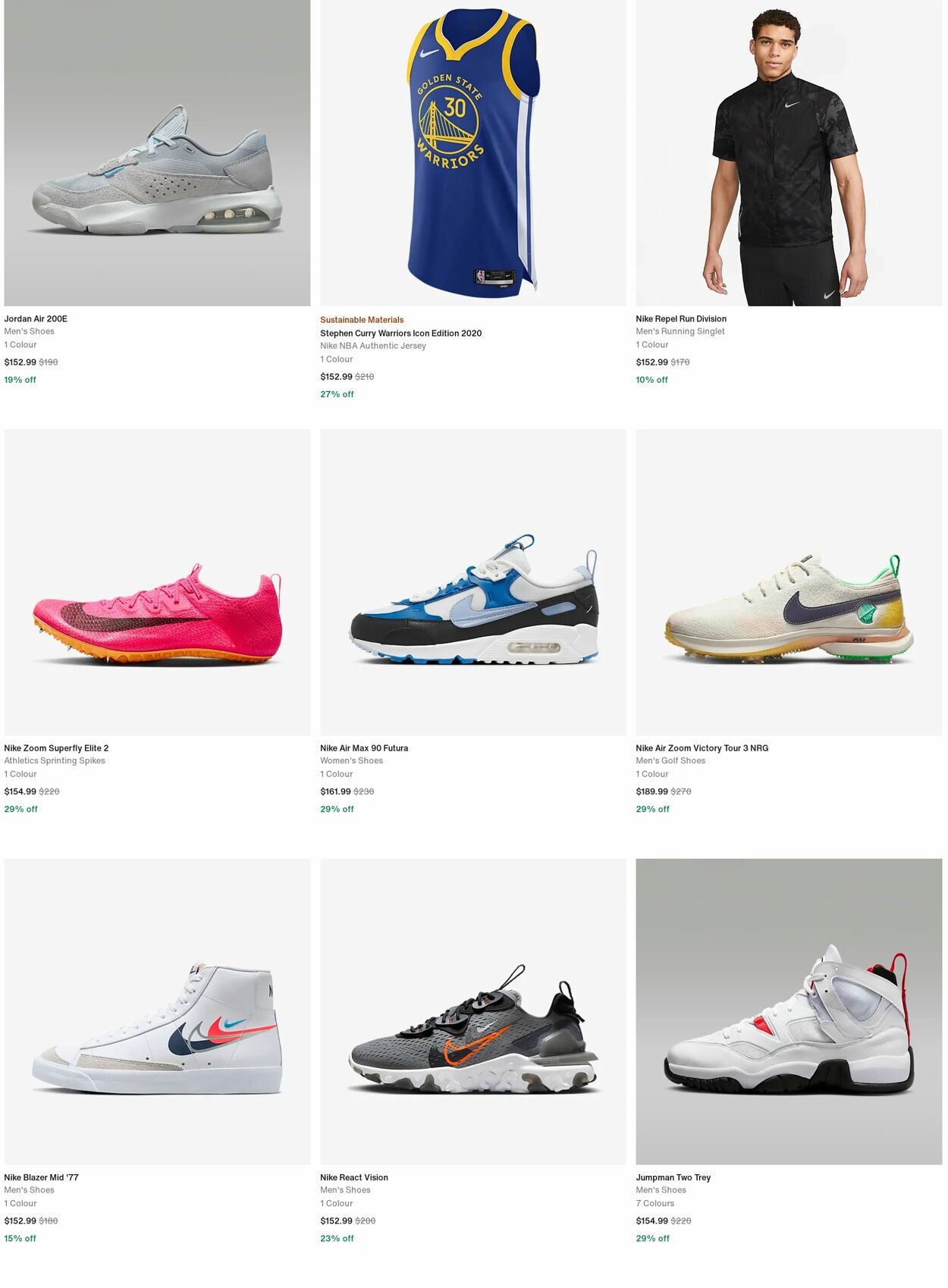 Catalogue Nike 09.10.2023 - 18.10.2023