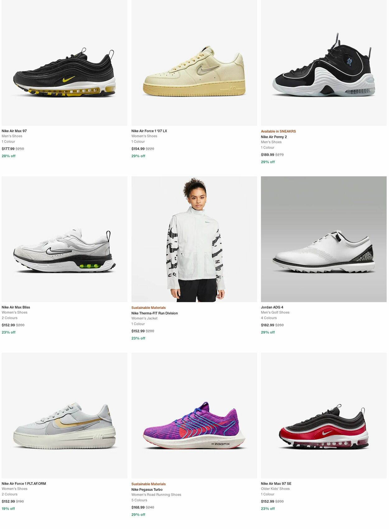 Catalogue Nike 09.10.2023 - 18.10.2023