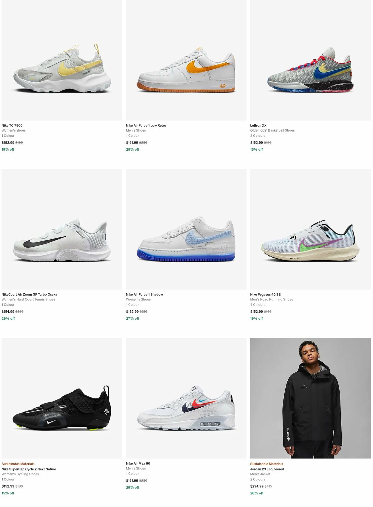 Catalogue Nike 09.10.2023 - 18.10.2023