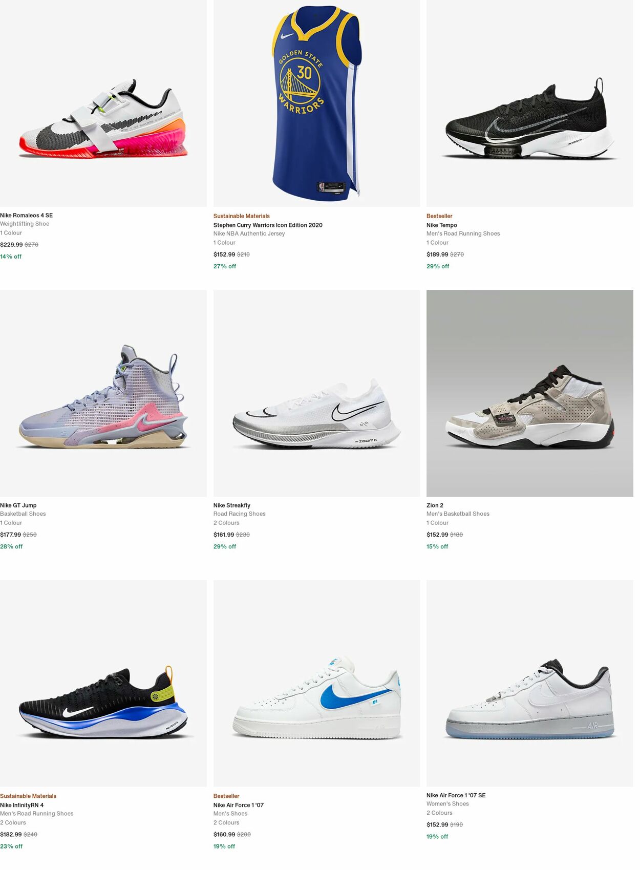 Catalogue Nike 25.09.2023 - 04.10.2023