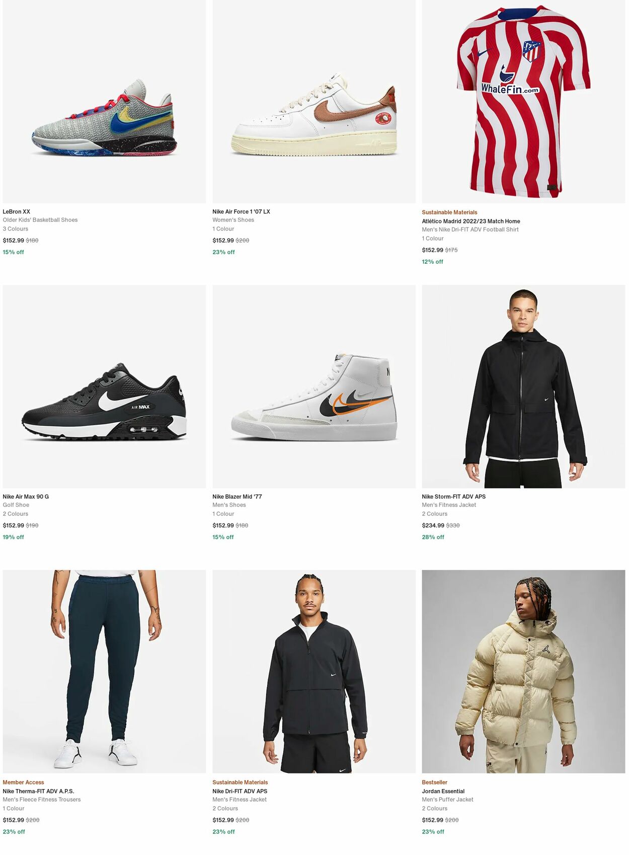 Catalogue Nike 25.09.2023 - 04.10.2023