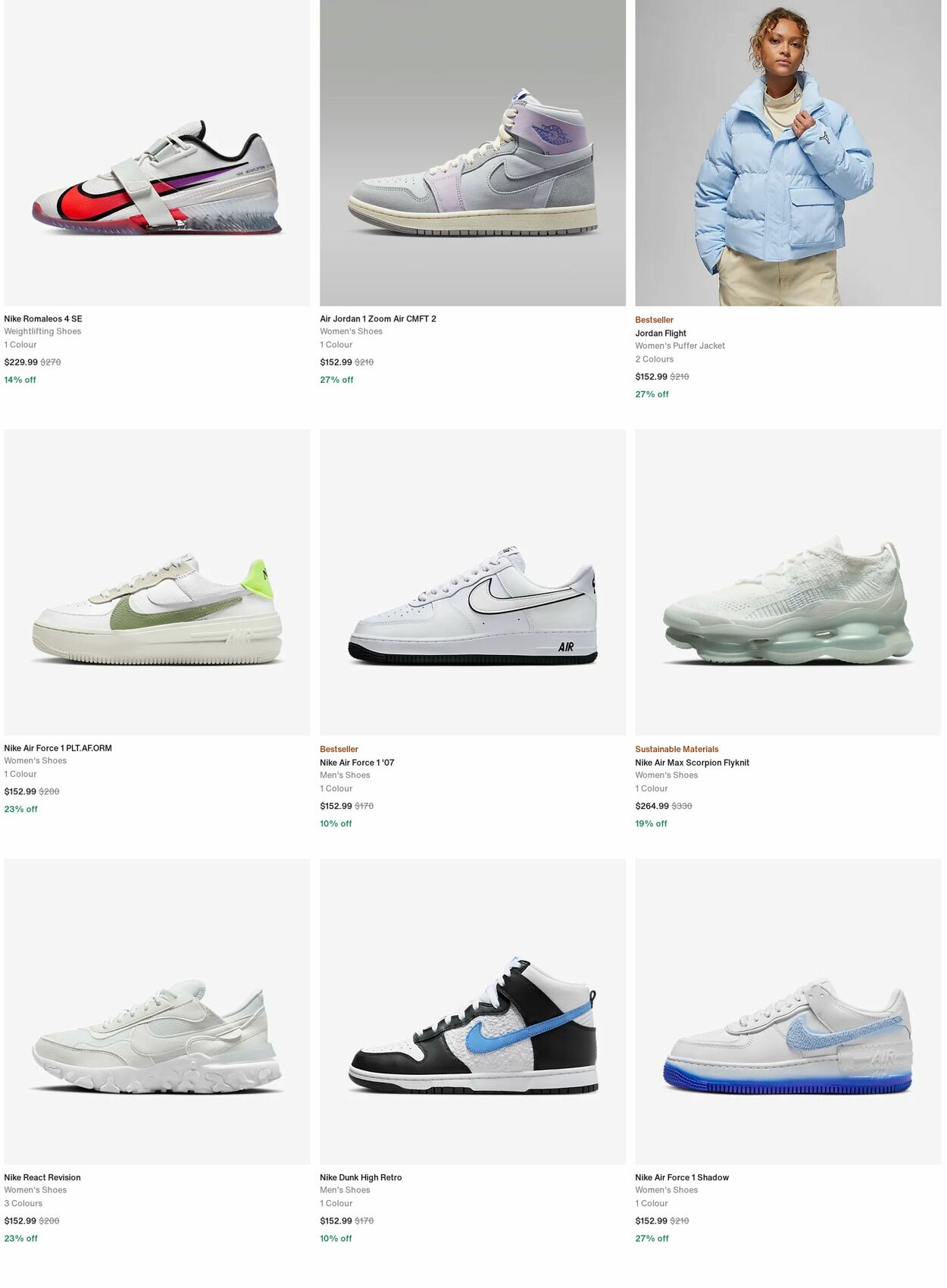 Catalogue Nike 25.09.2023 - 04.10.2023