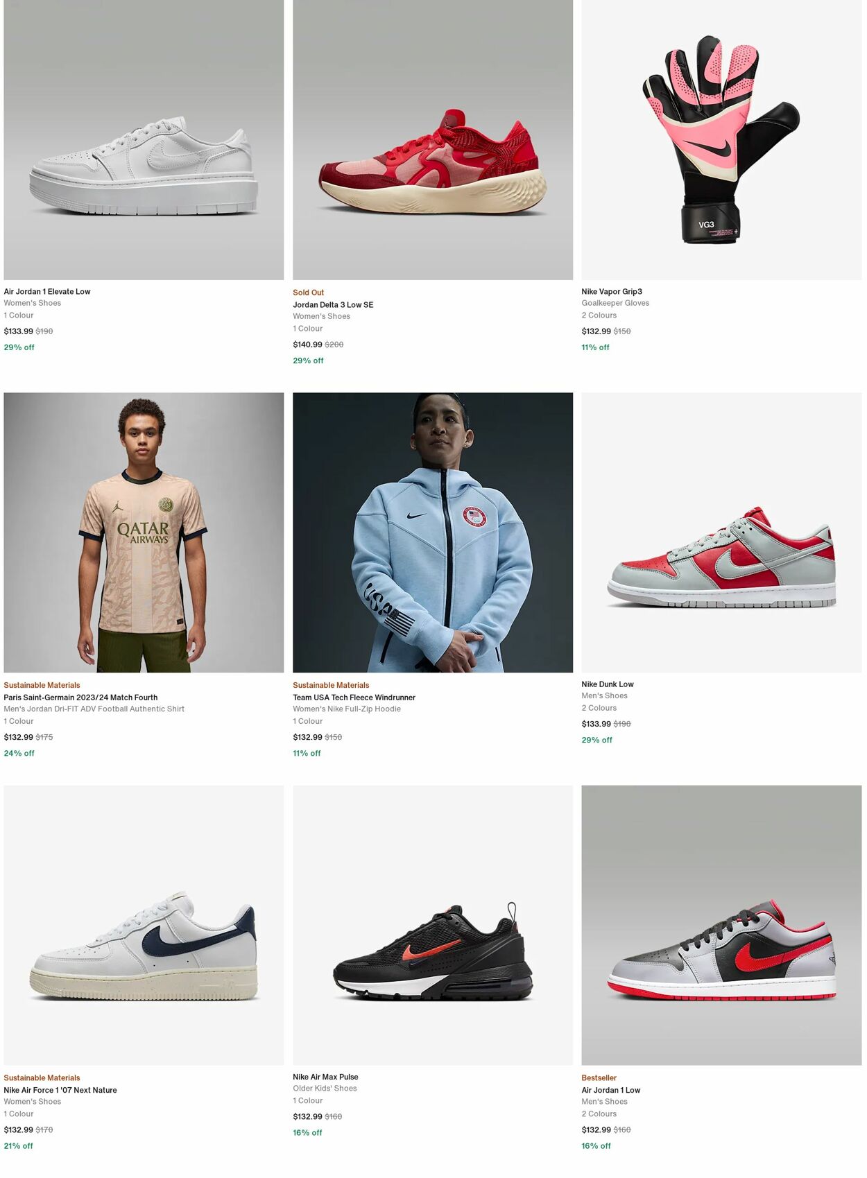 Catalogue Nike 06.01.2025 - 15.01.2025