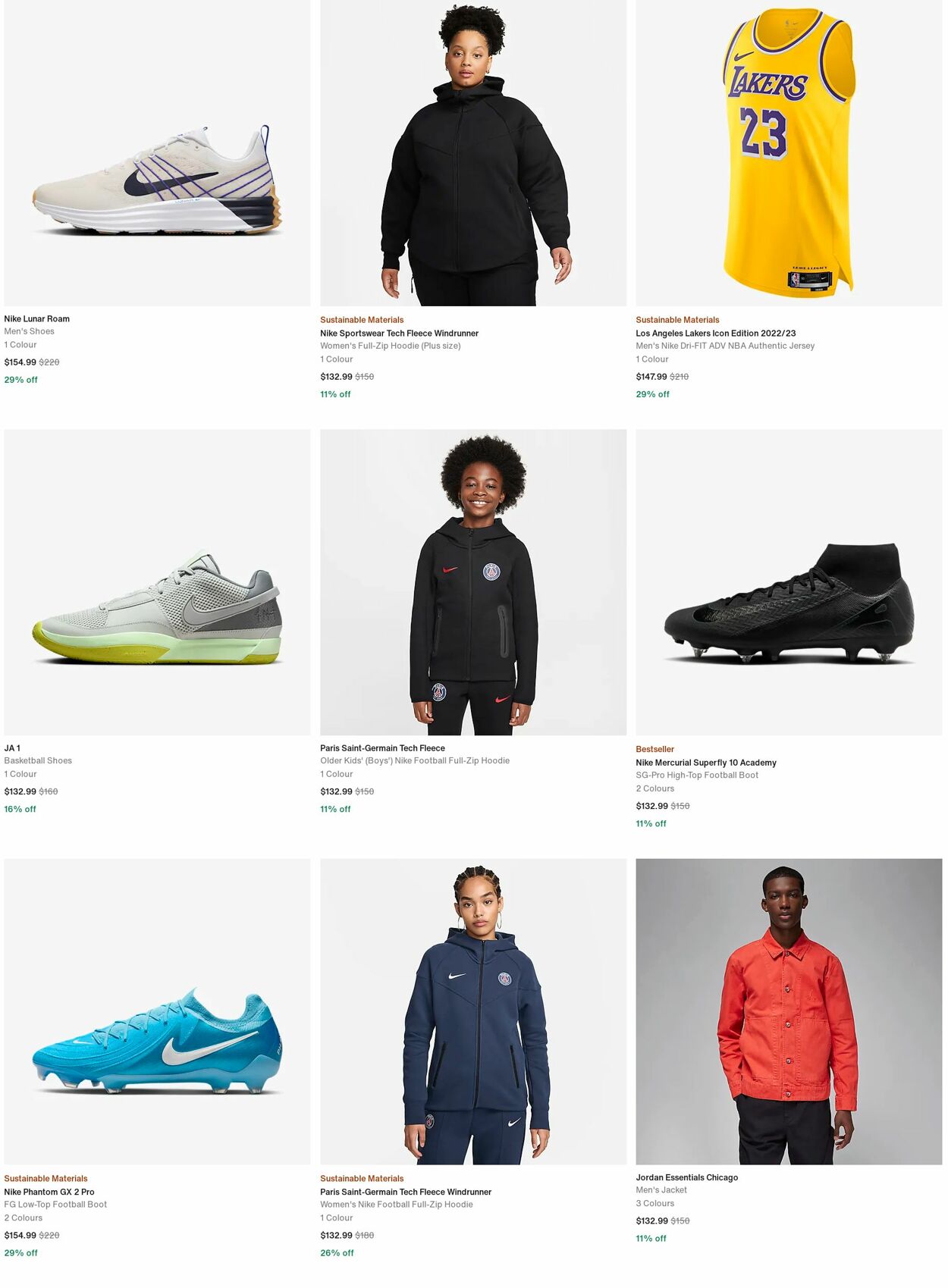 Catalogue Nike 06.01.2025 - 15.01.2025