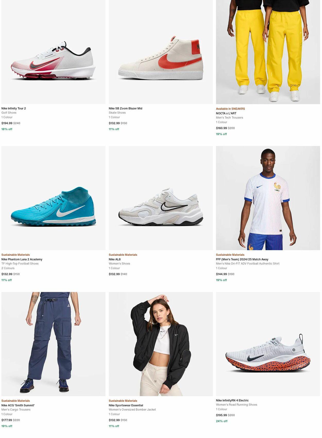 Catalogue Nike 06.01.2025 - 15.01.2025