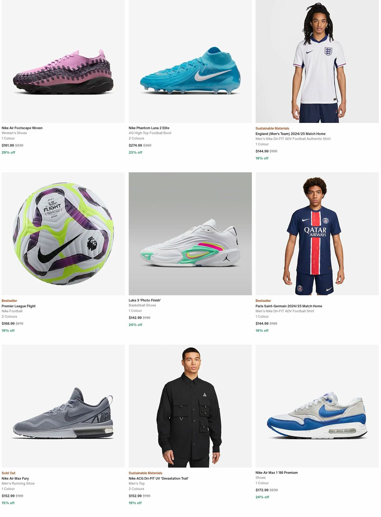 Catalogue Nike 06.01.2025 - 15.01.2025