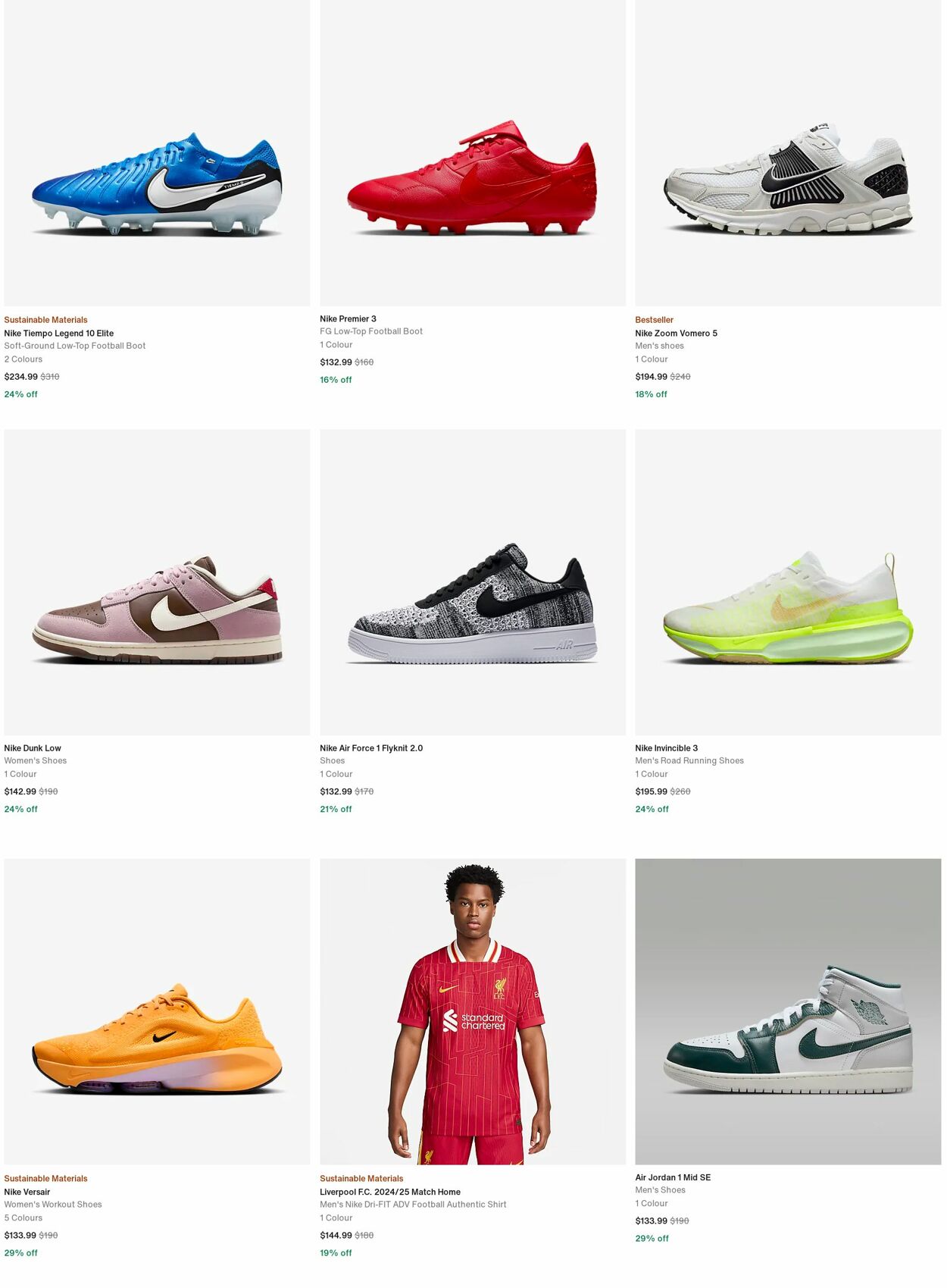 Catalogue Nike 06.01.2025 - 15.01.2025