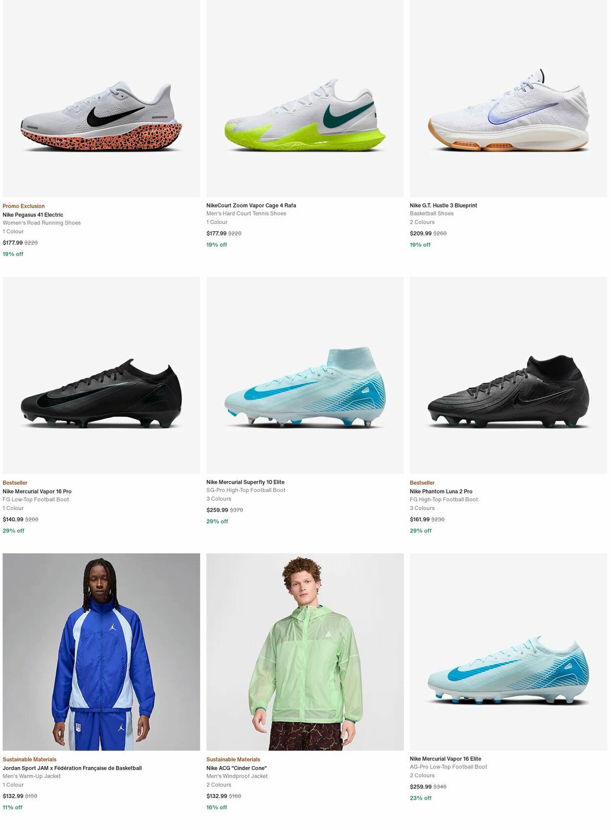 Catalogue Nike 06.01.2025 - 15.01.2025