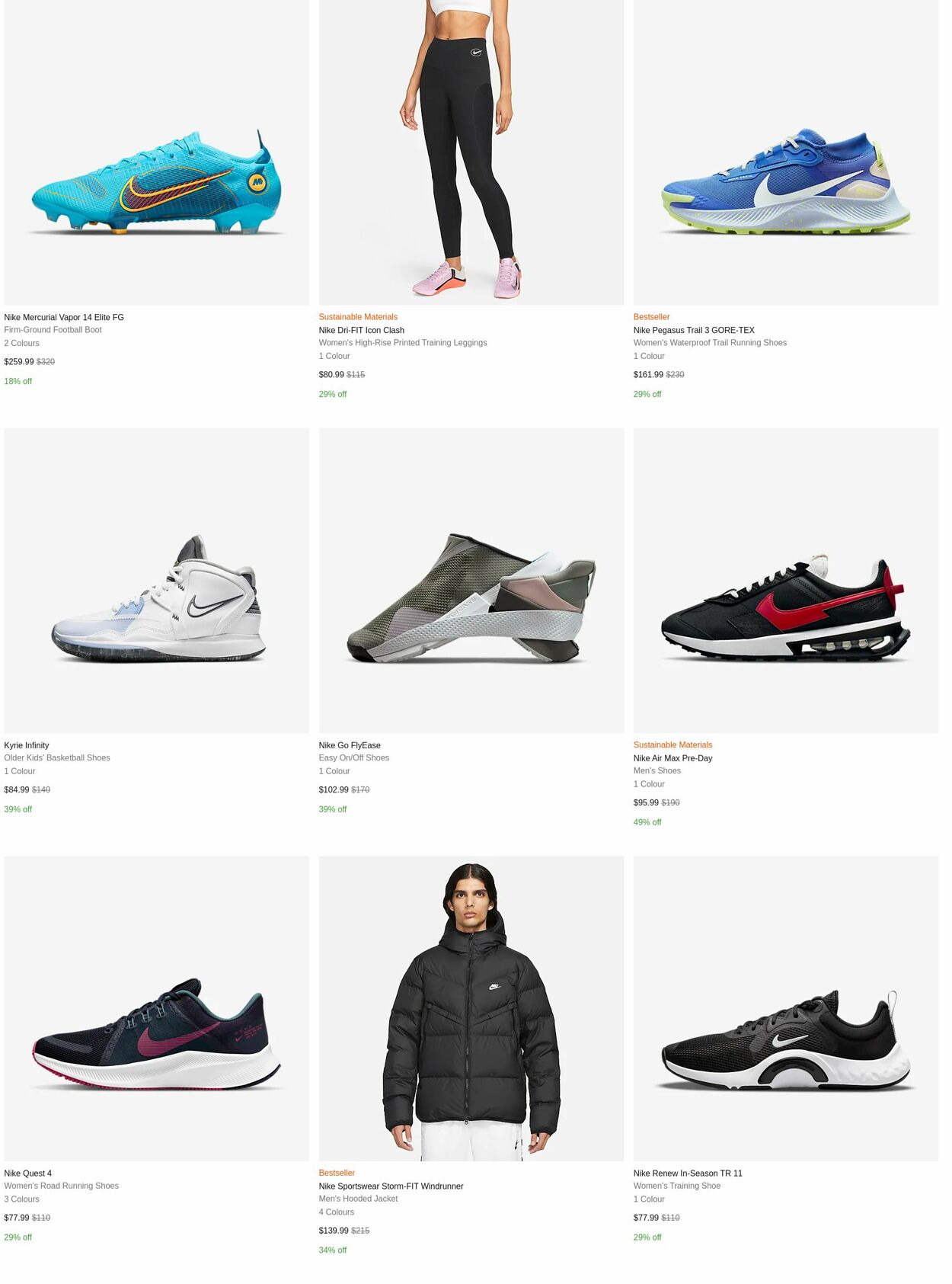 Catalogue Nike 18.07.2022 - 24.07.2022