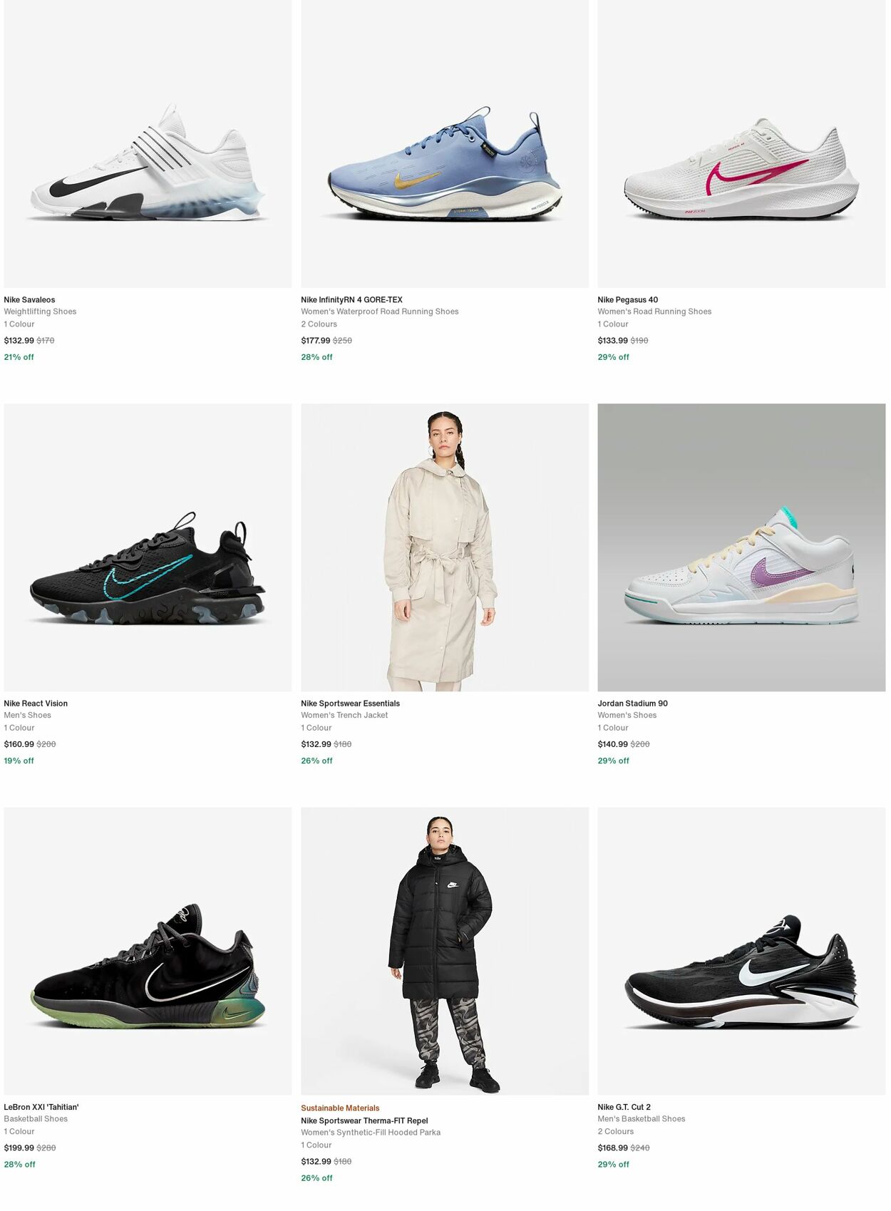 Catalogue Nike 15.04.2024 - 24.04.2024