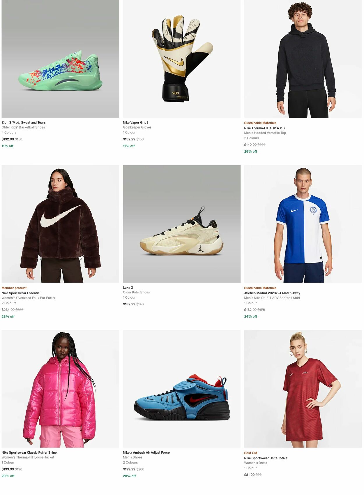 Catalogue Nike 15.04.2024 - 24.04.2024