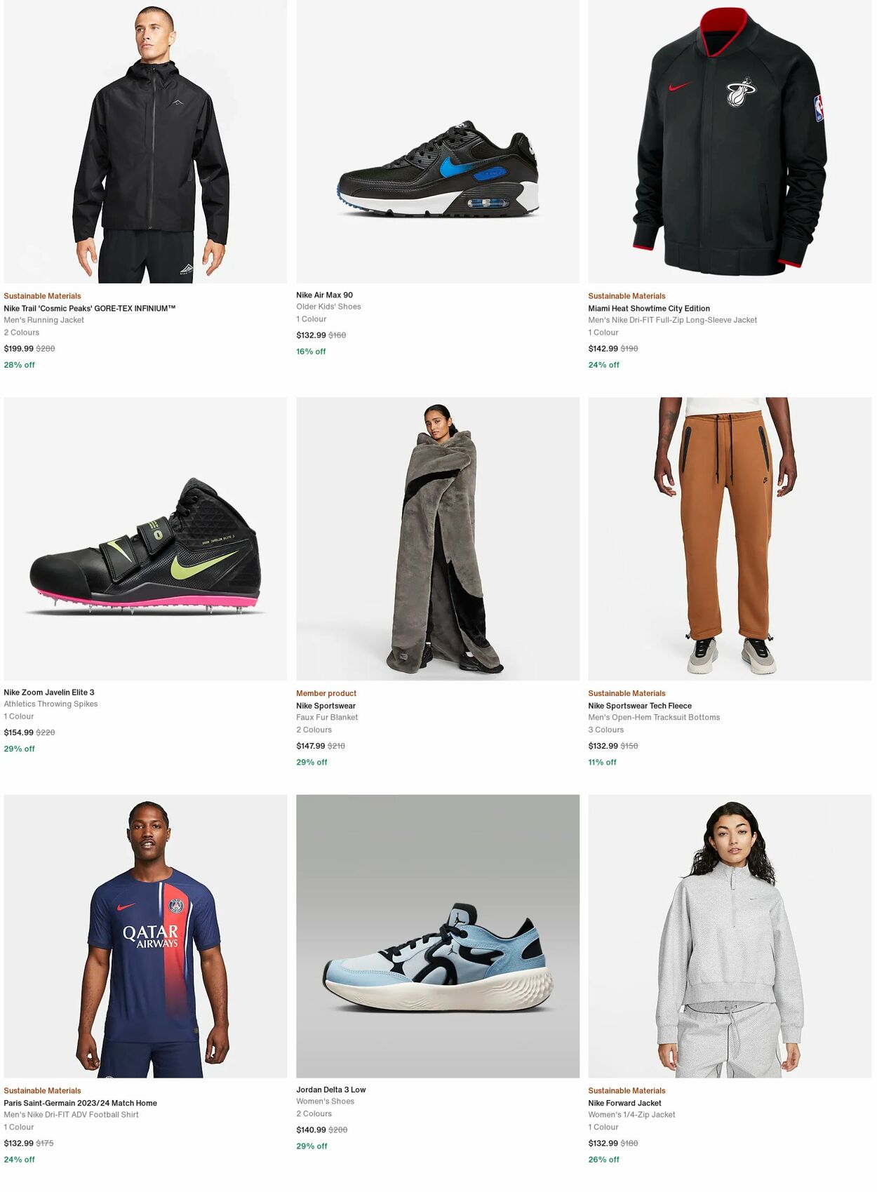 Catalogue Nike 15.04.2024 - 24.04.2024