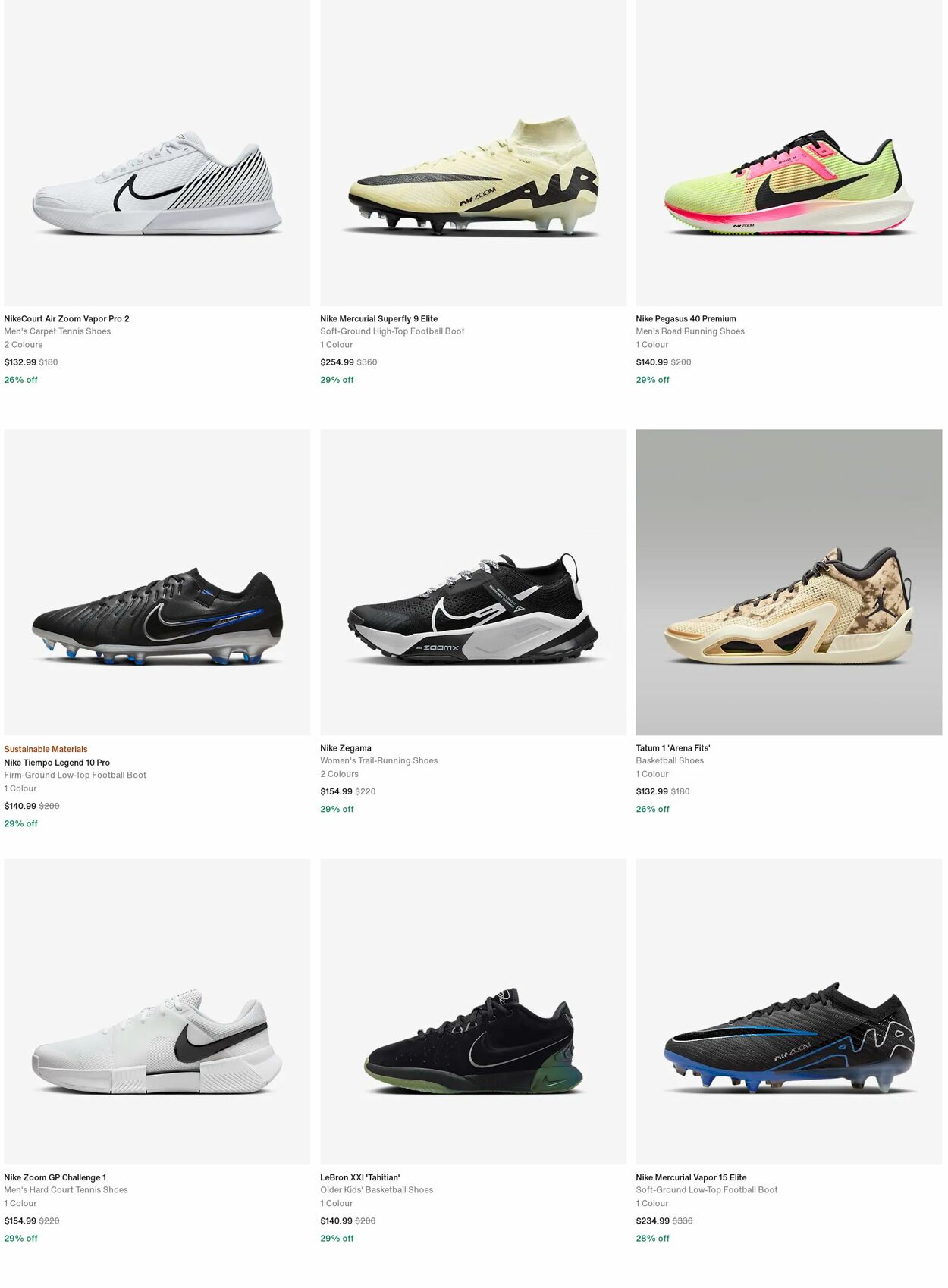 Catalogue Nike 15.04.2024 - 24.04.2024