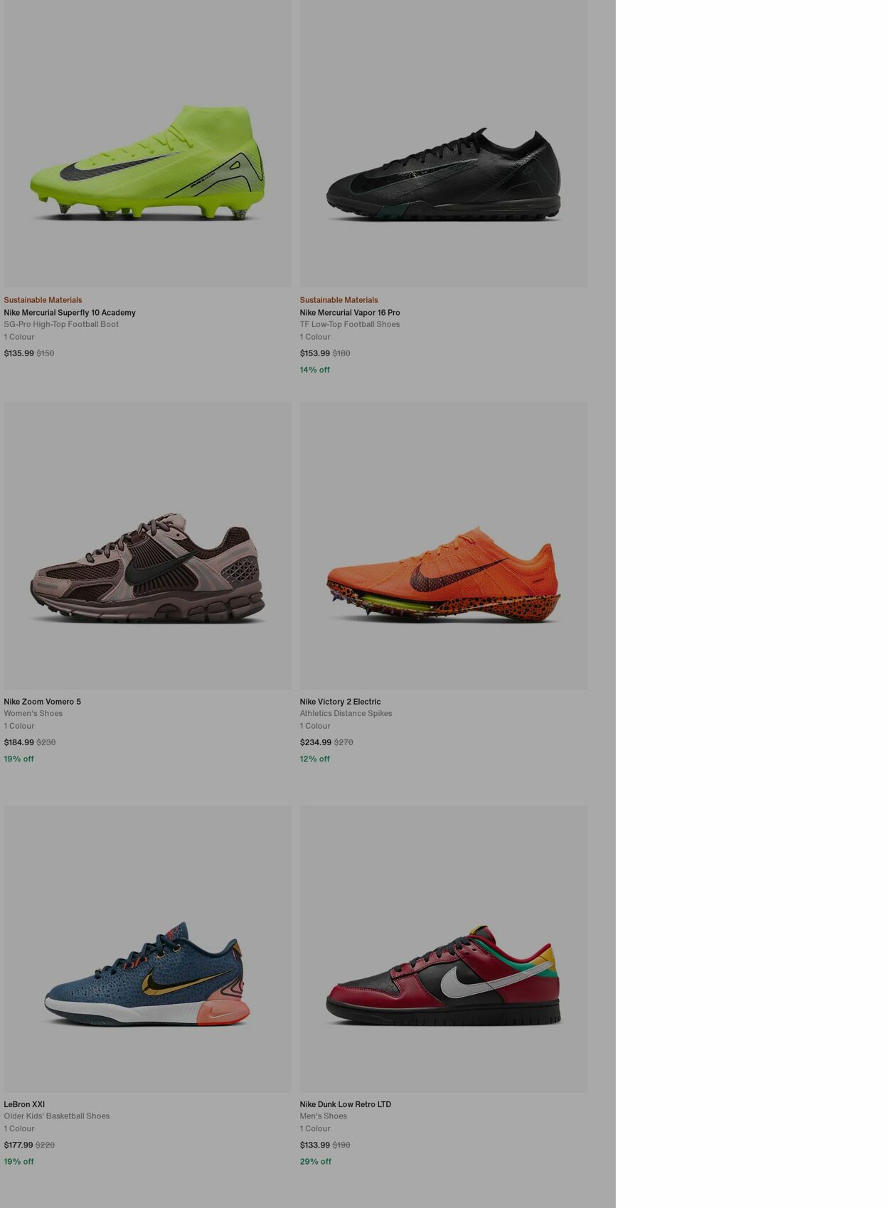 Catalogue Nike 25.11.2024 - 04.12.2024