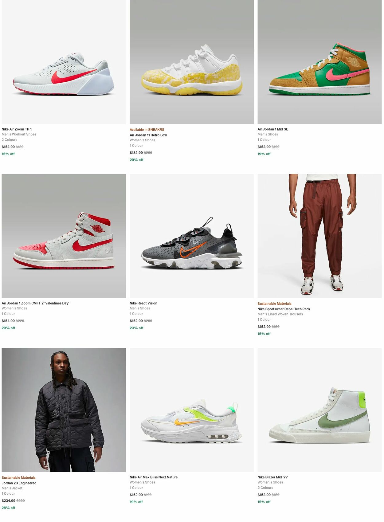 Catalogue Nike 13.11.2023 - 22.11.2023