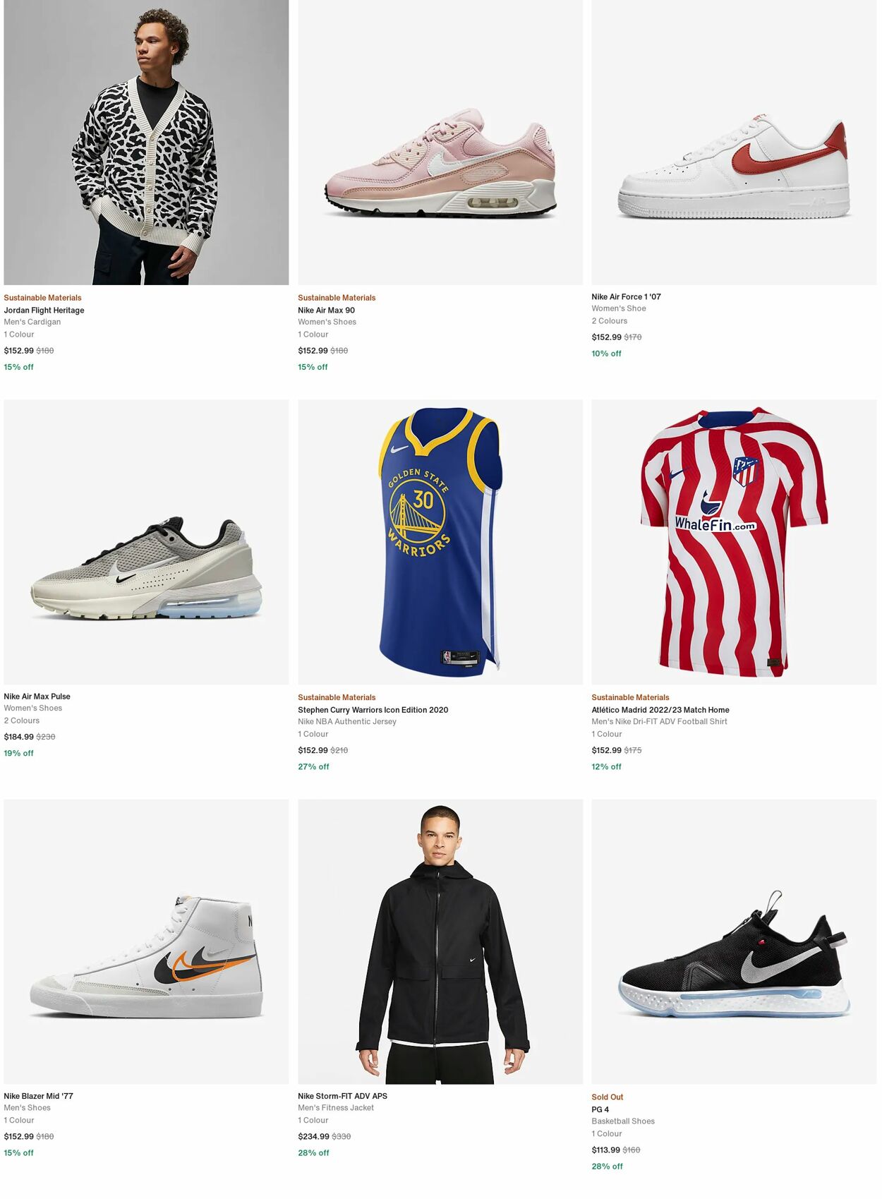 Catalogue Nike 13.11.2023 - 22.11.2023