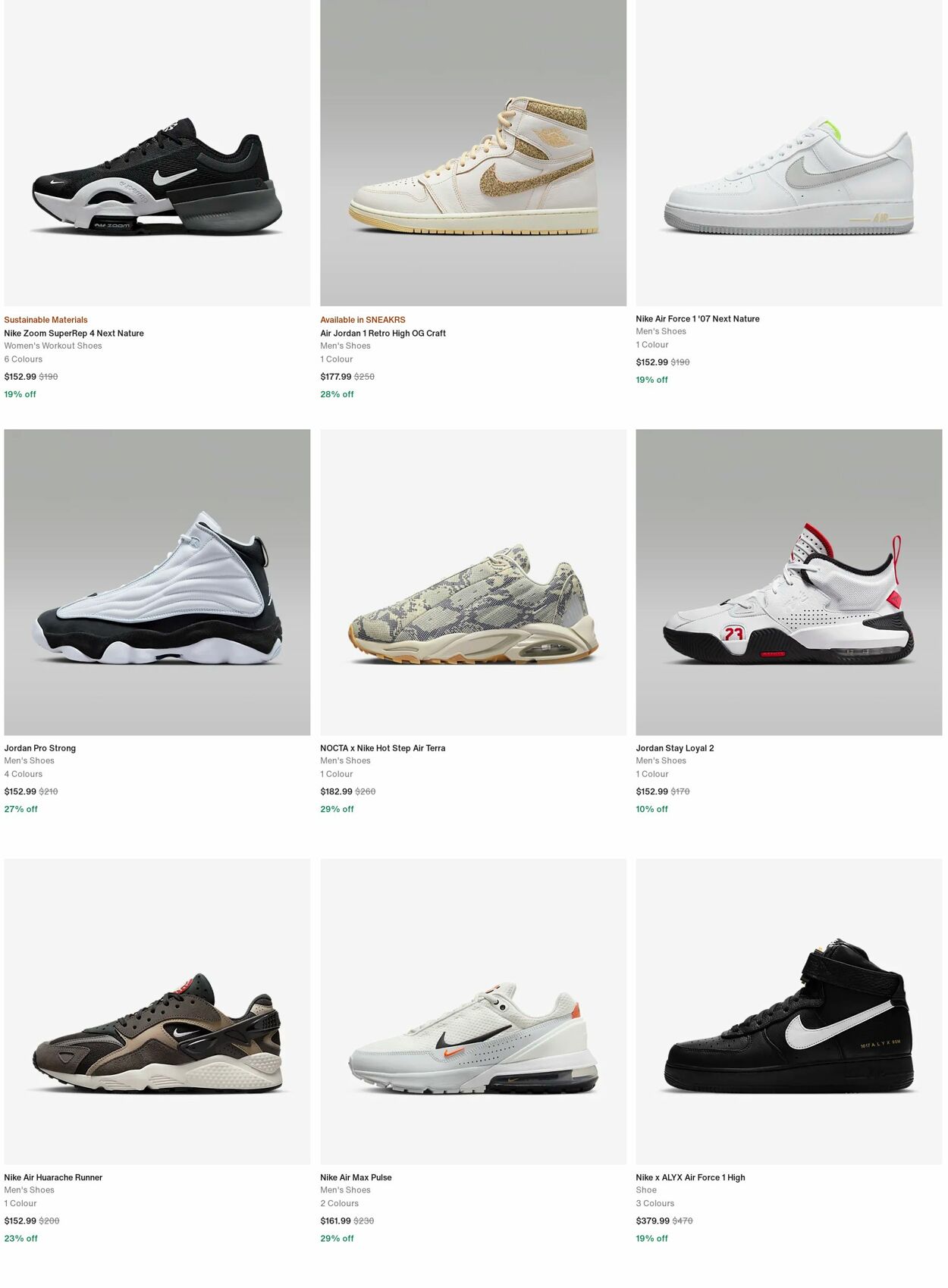 Catalogue Nike 13.11.2023 - 22.11.2023