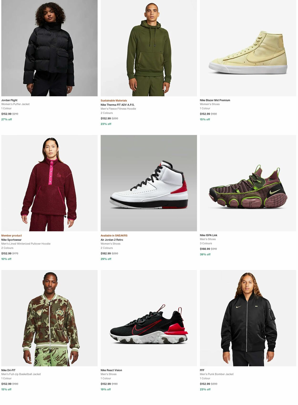 Catalogue Nike 13.11.2023 - 22.11.2023