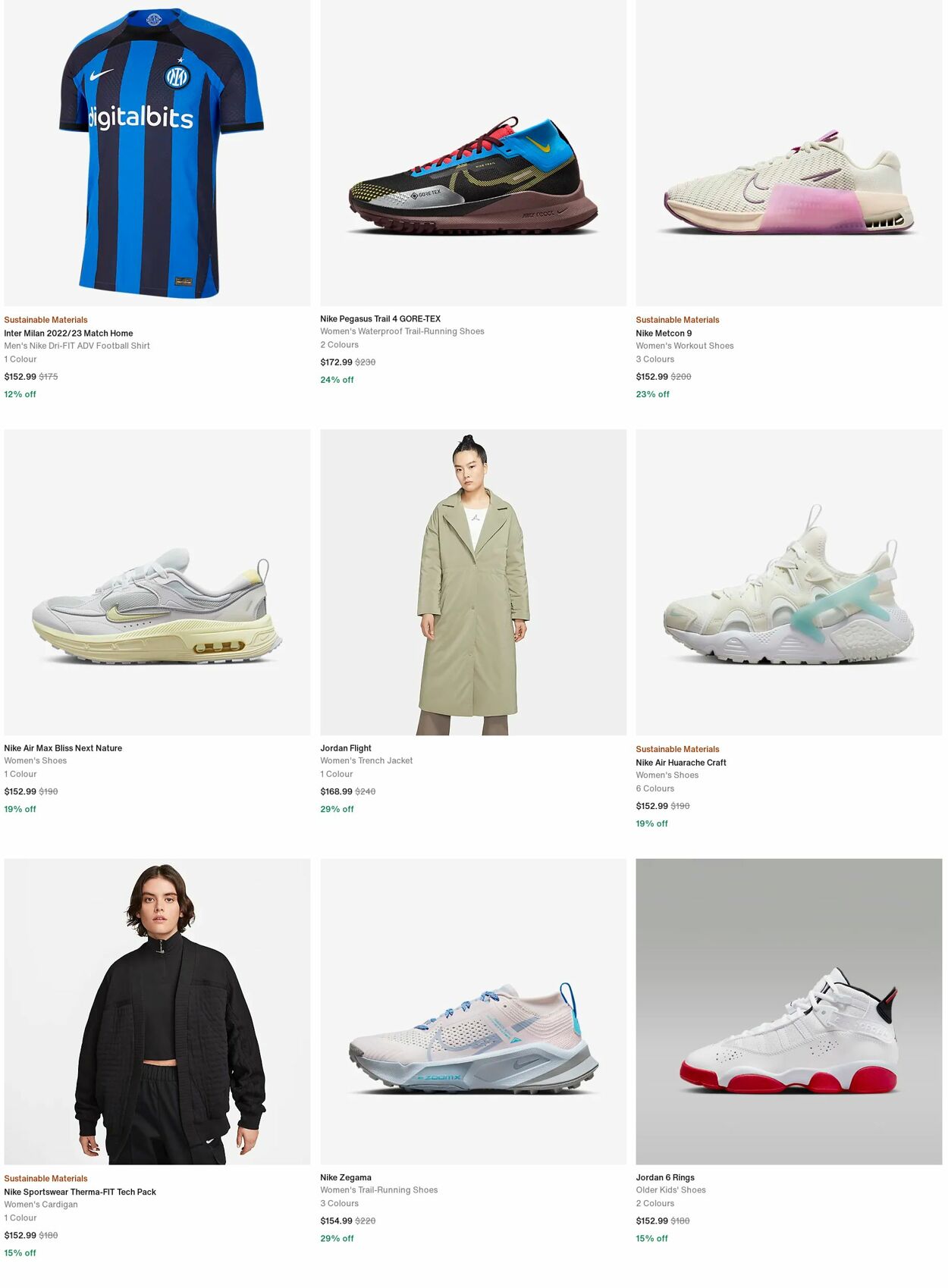 Catalogue Nike 13.11.2023 - 22.11.2023