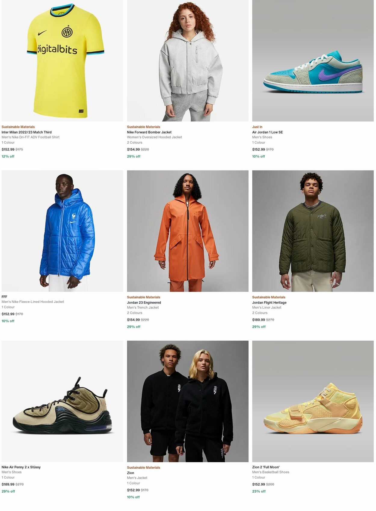 Catalogue Nike 13.11.2023 - 22.11.2023