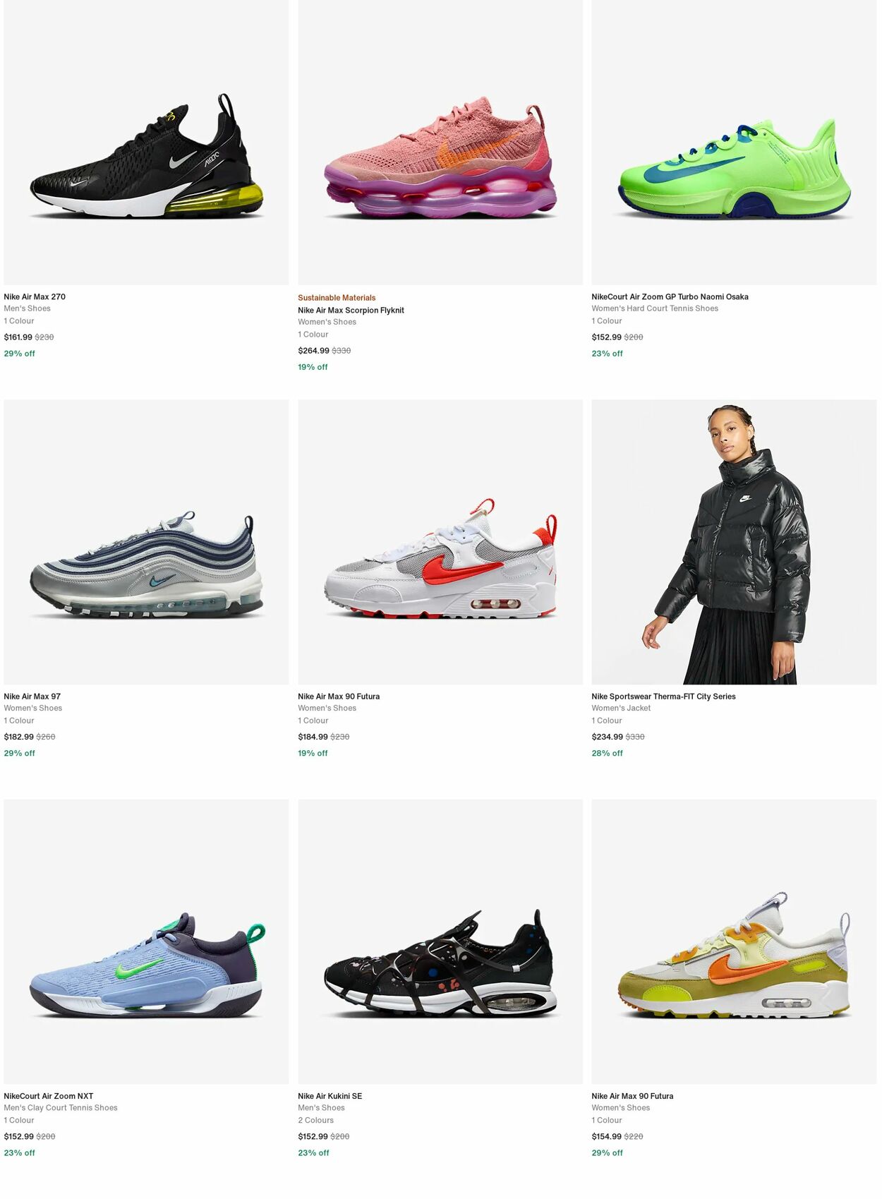 Catalogue Nike 02.10.2023 - 31.10.2023