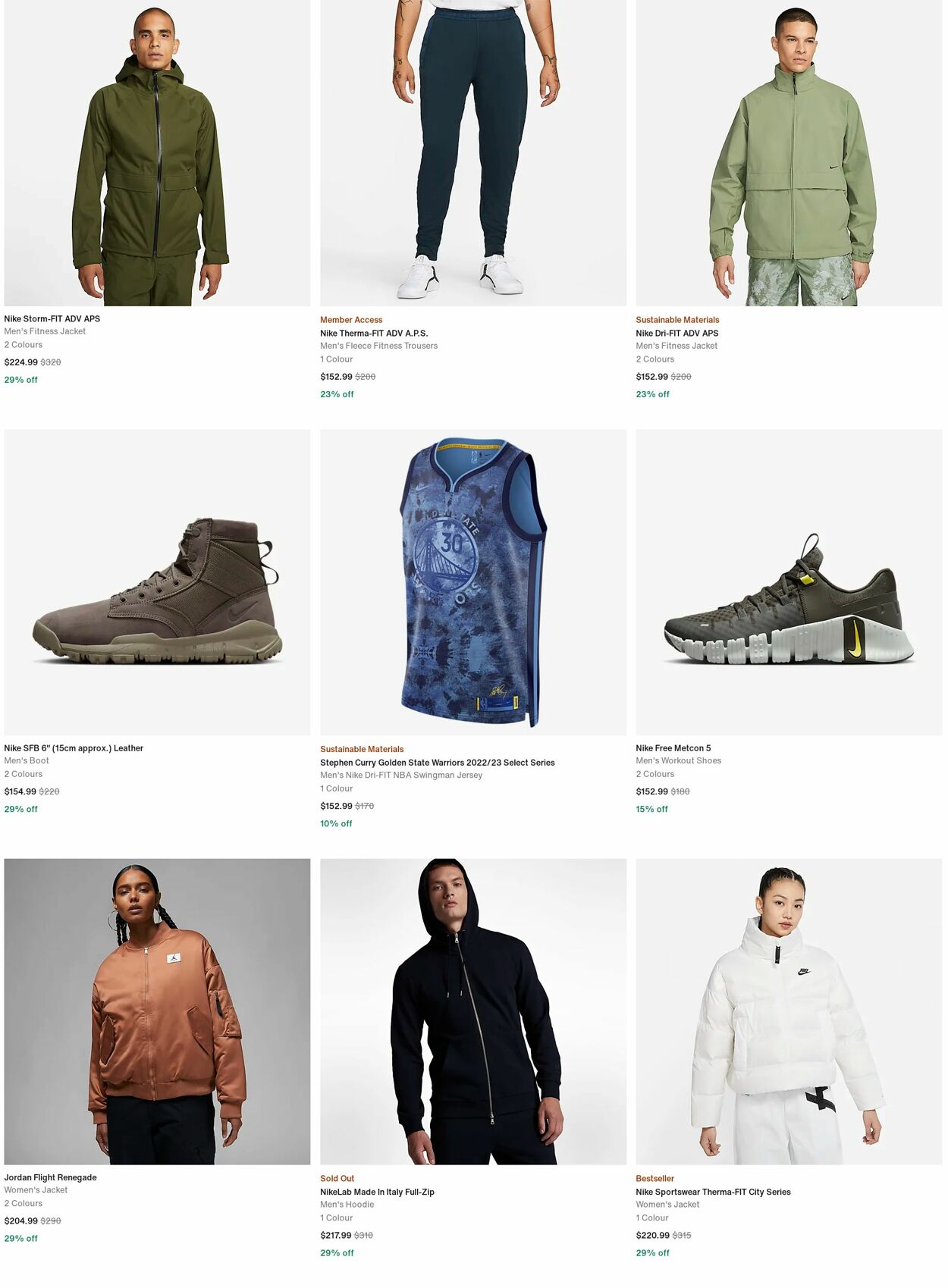 Catalogue Nike 02.10.2023 - 31.10.2023